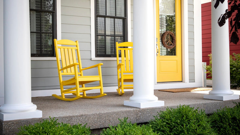 Say Hello to 22 Yellow Outdoor Patio Ideas