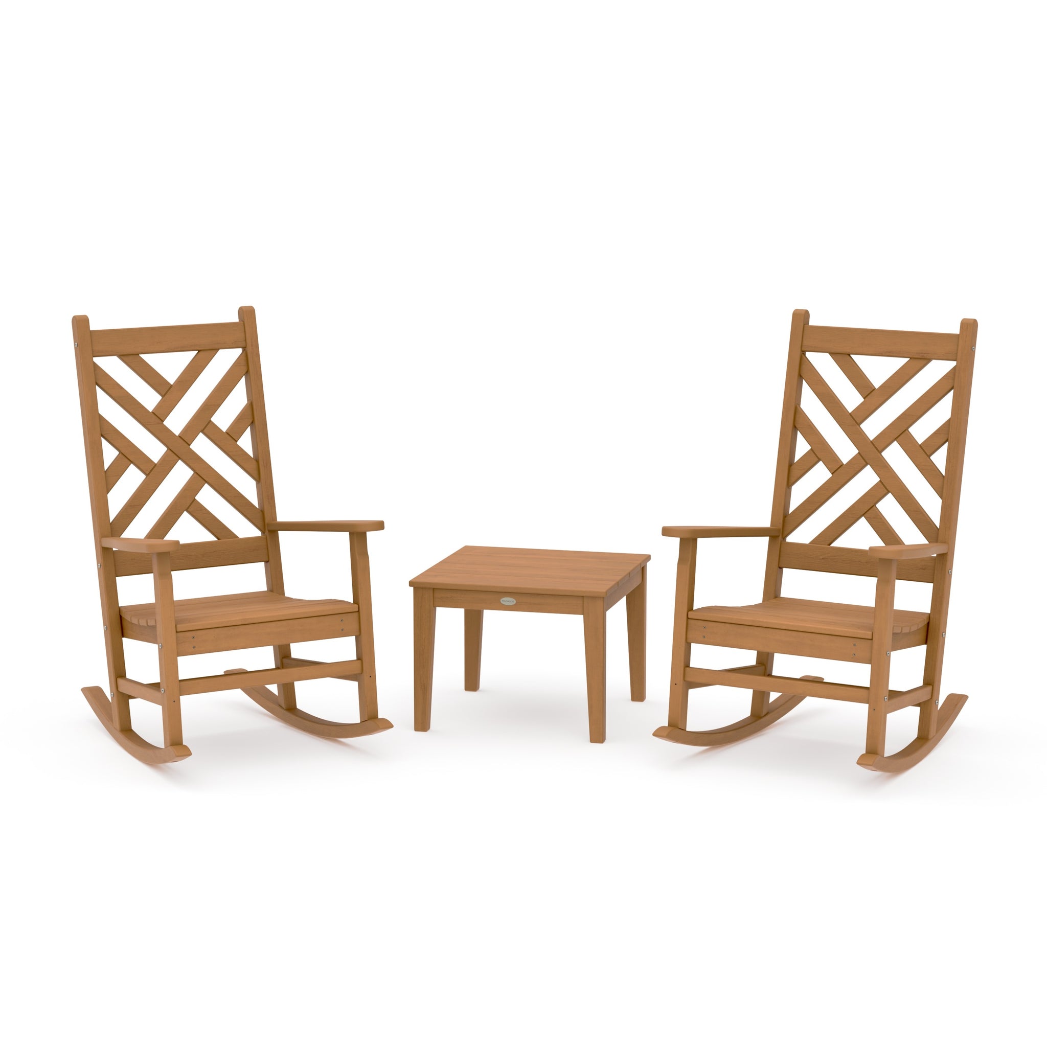 Chippendale 3-Piece Rocking Chair Set