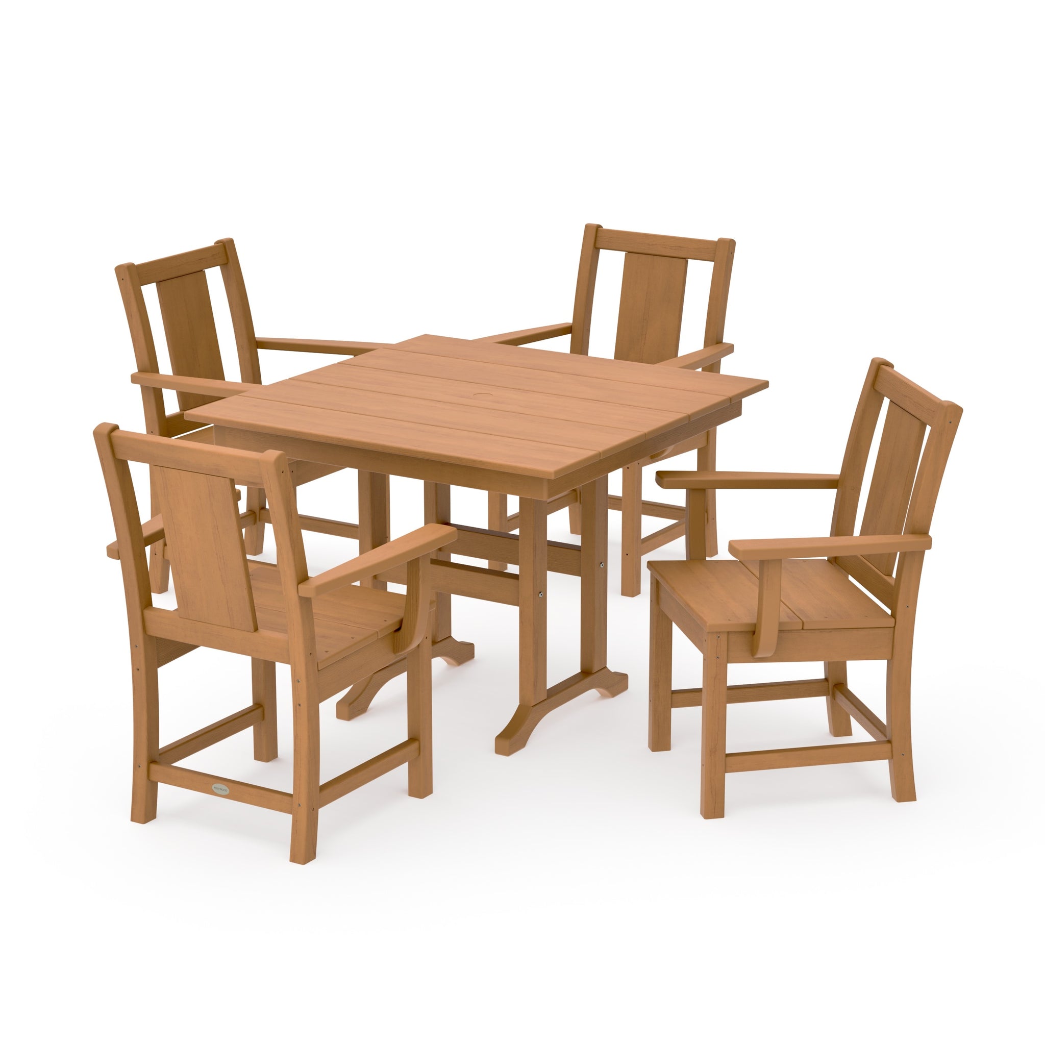 Prairie 5-Piece Farmhouse Dining Set