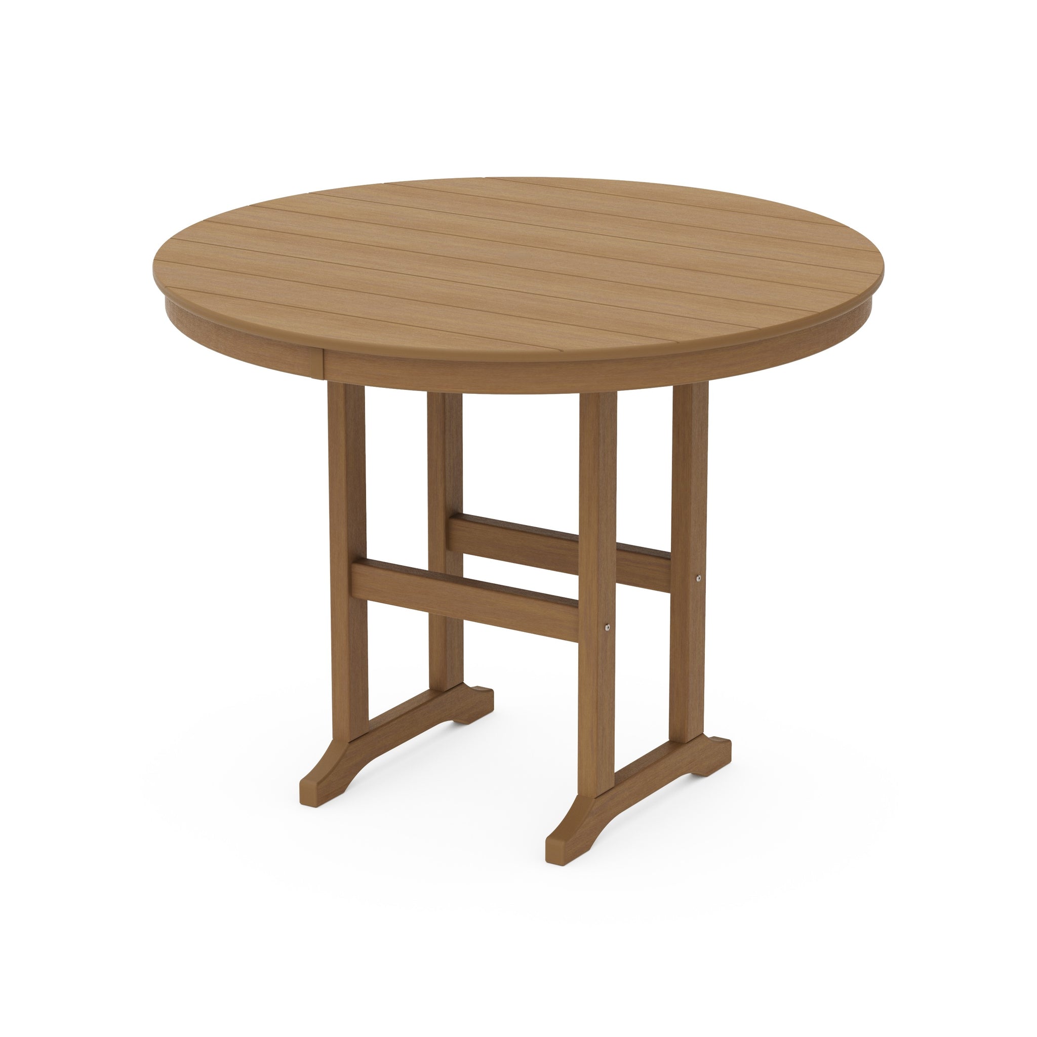 48" Round Farmhouse Counter Table