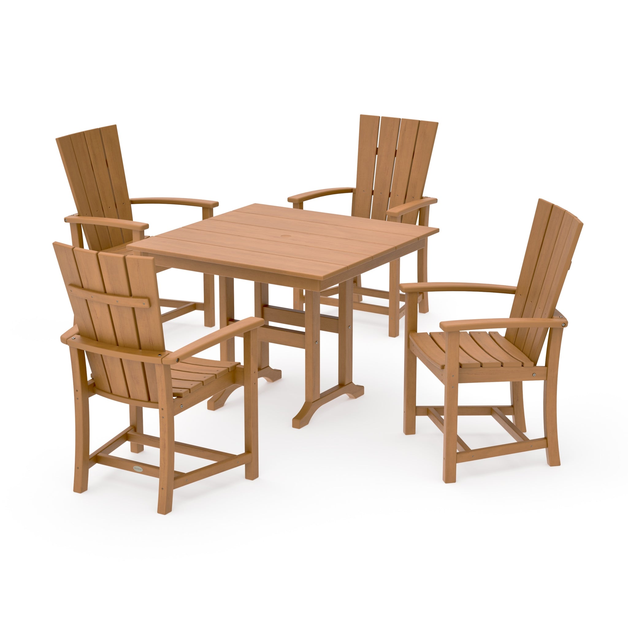 Quattro 5-Piece Farmhouse Dining Set