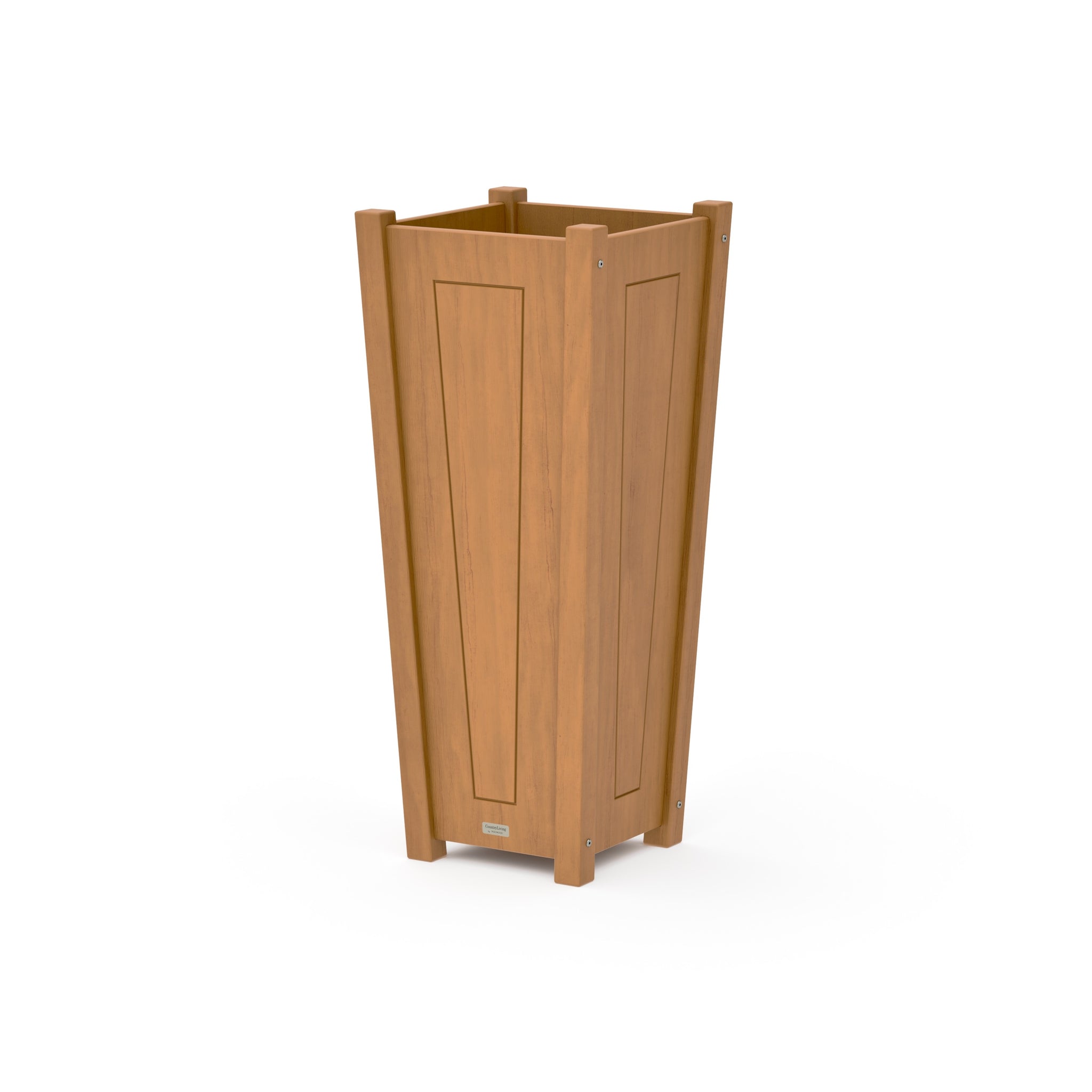 Country Living Tapered Square Tall Planter Box