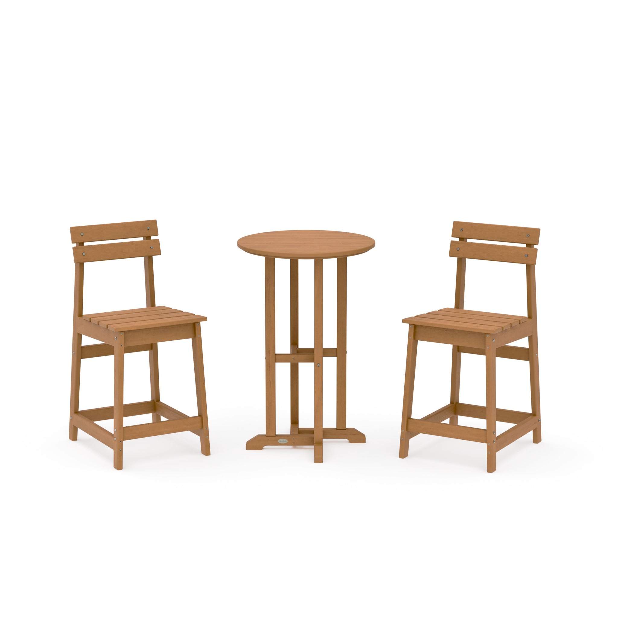 Modern Studio Plaza 3-Piece Bistro Counter Set