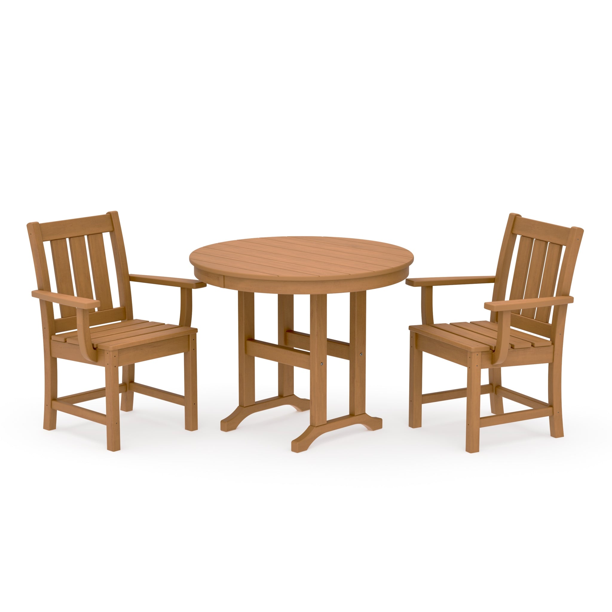 Oxford 3-Piece Farmhouse Dining Set