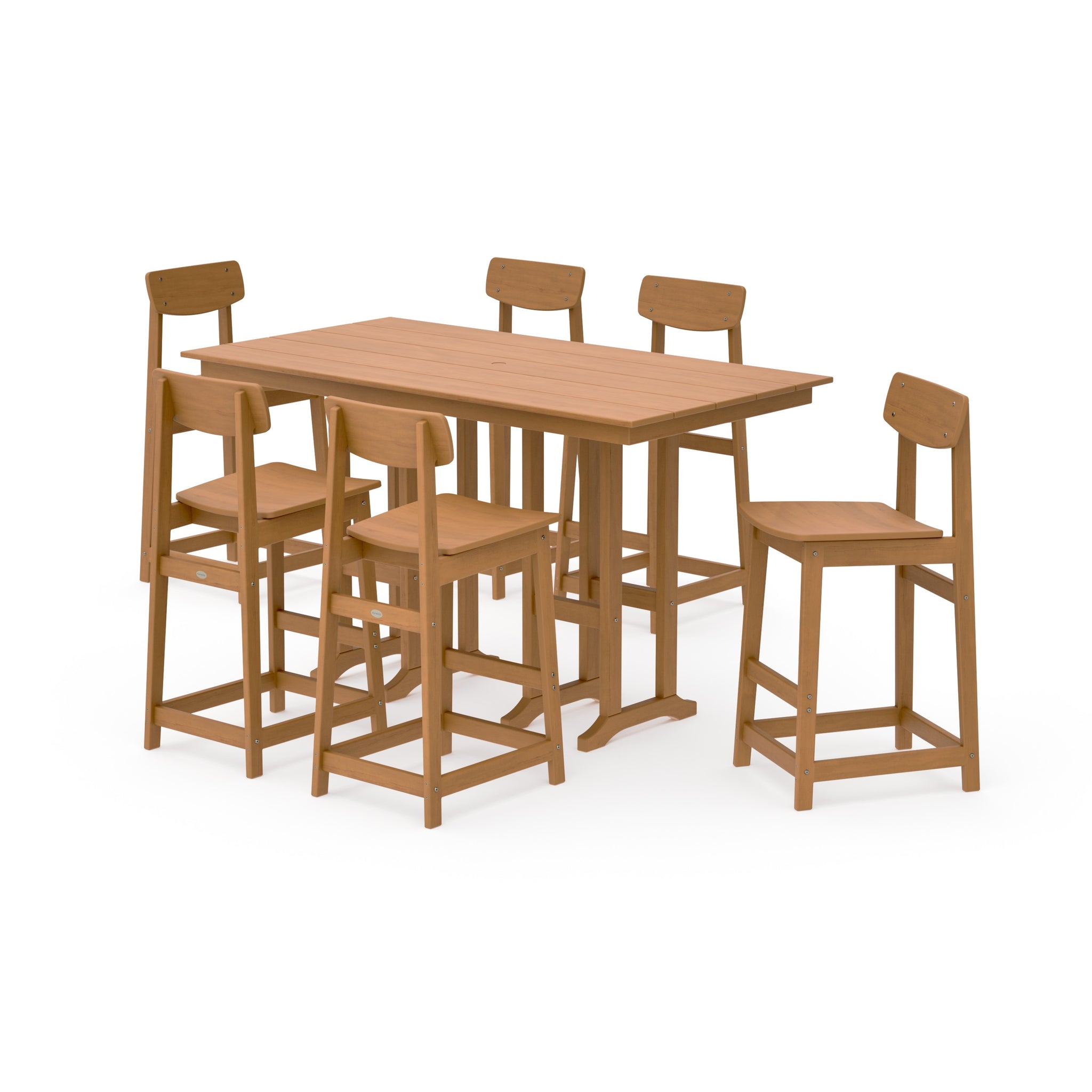 Modern Studio Urban Bar Chair 7-Piece Set