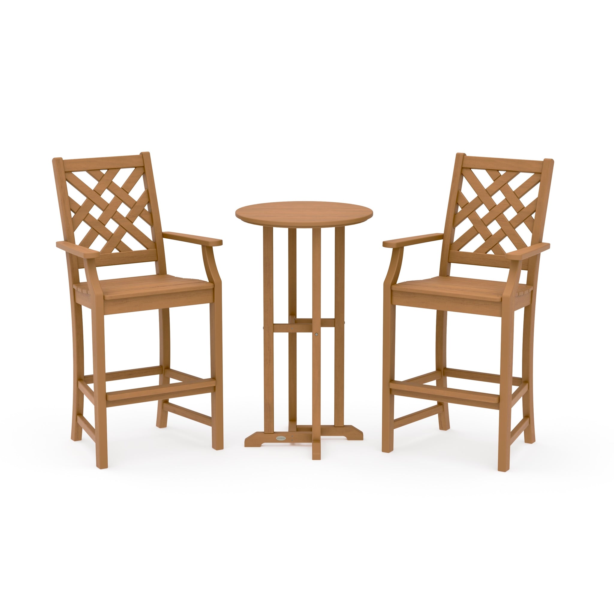 Wovendale 3-Piece Farmhouse Bar Set