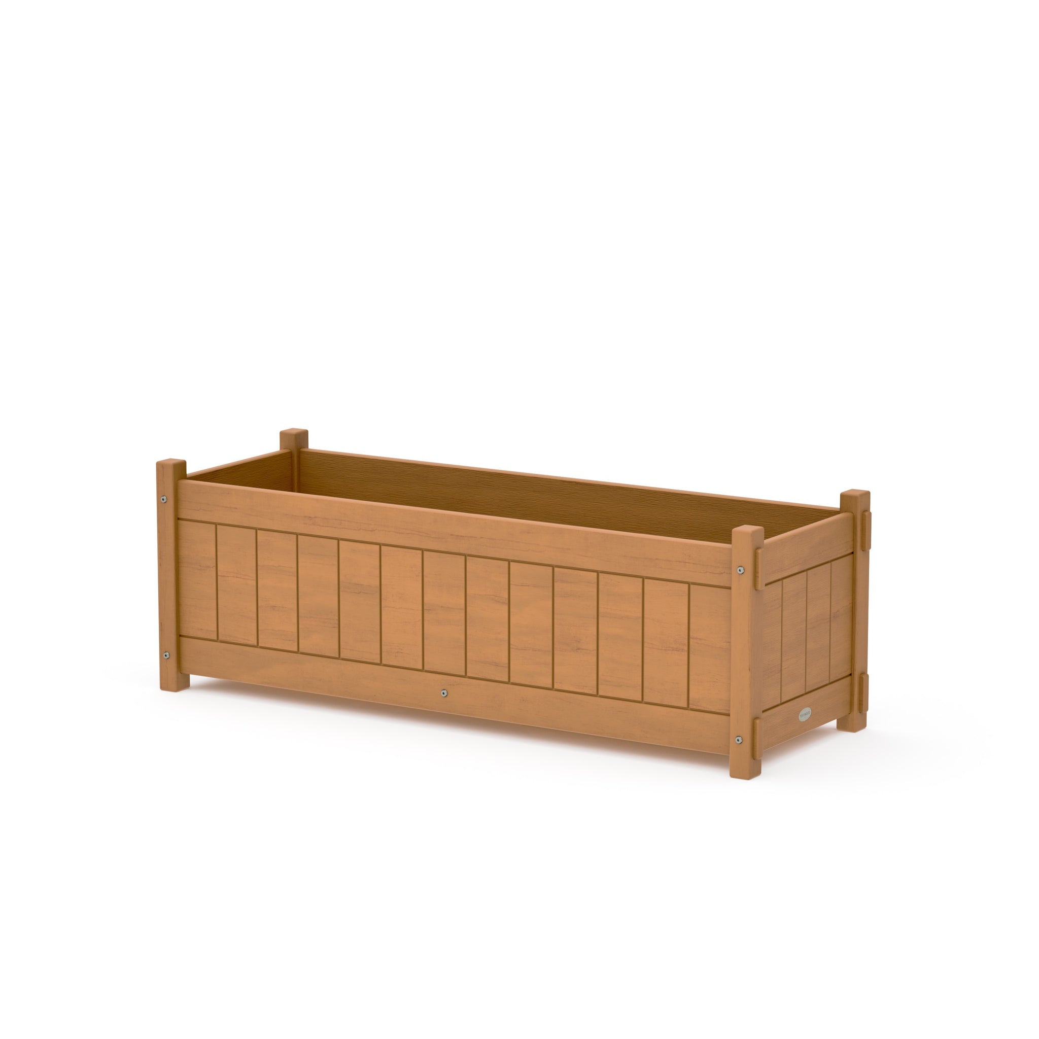 Vineyard Rectangle Triple Planter Box