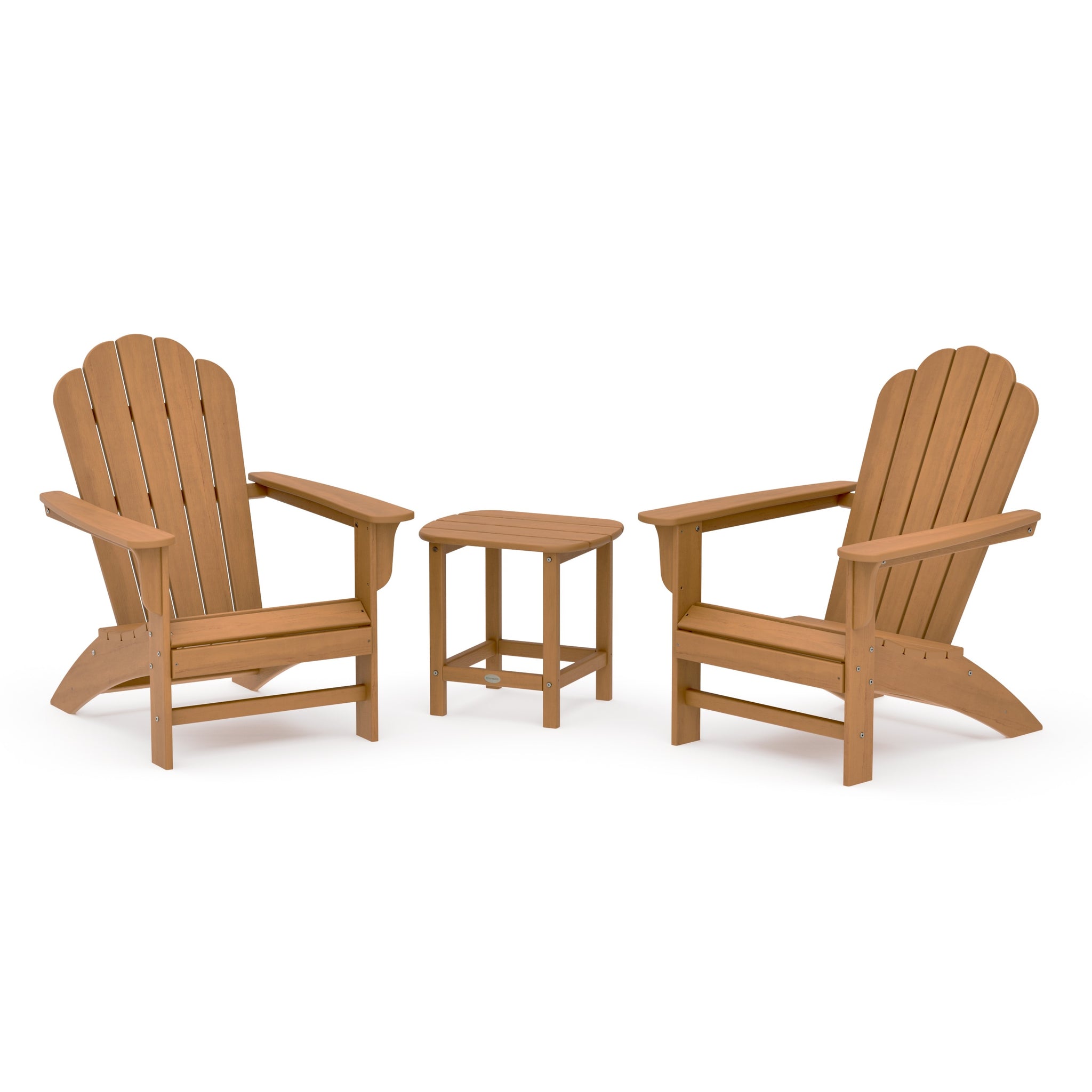 Cottage Adirondack Chair 3-Piece Set