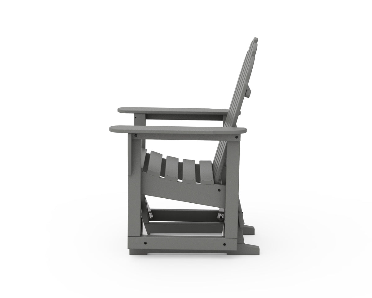 Classic Adirondack Glider Chair