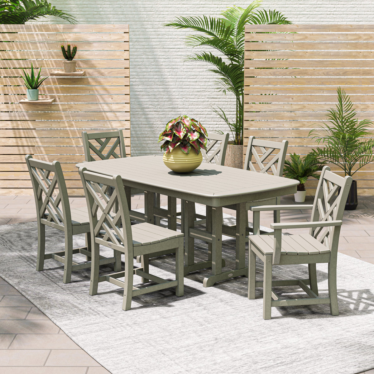 Chippendale 7-Piece Dining Set