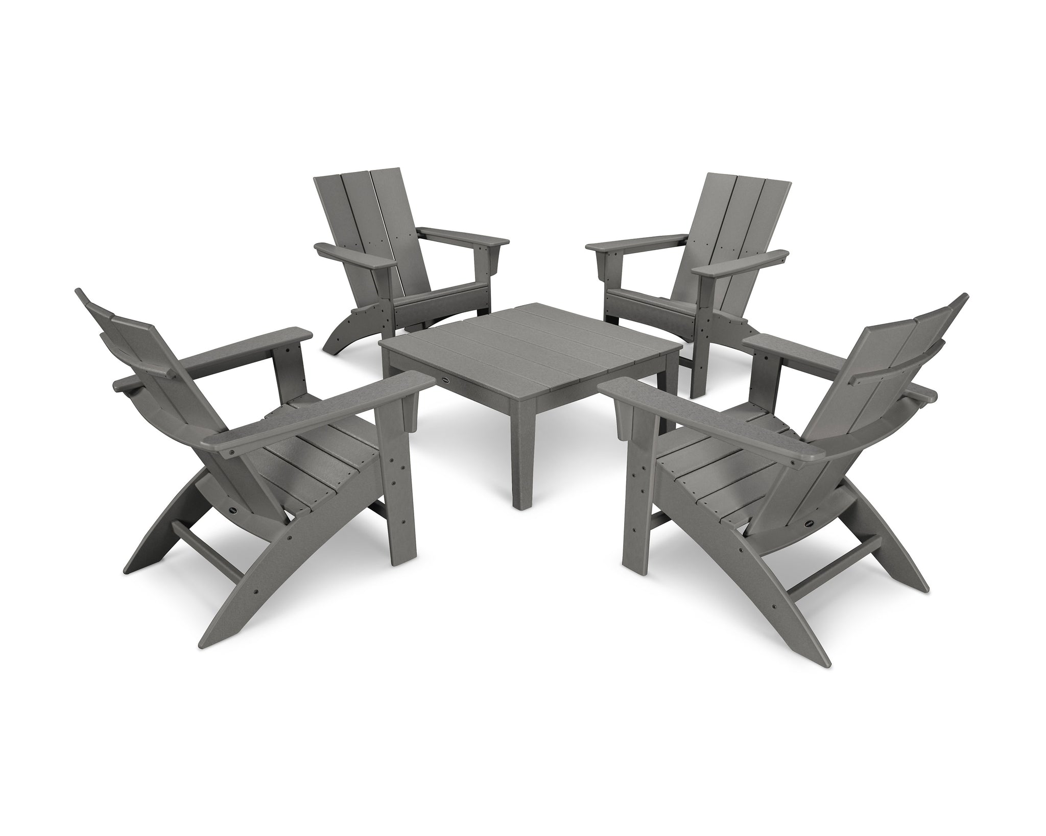 Westport 5-Piece Adirondack Conversation Set