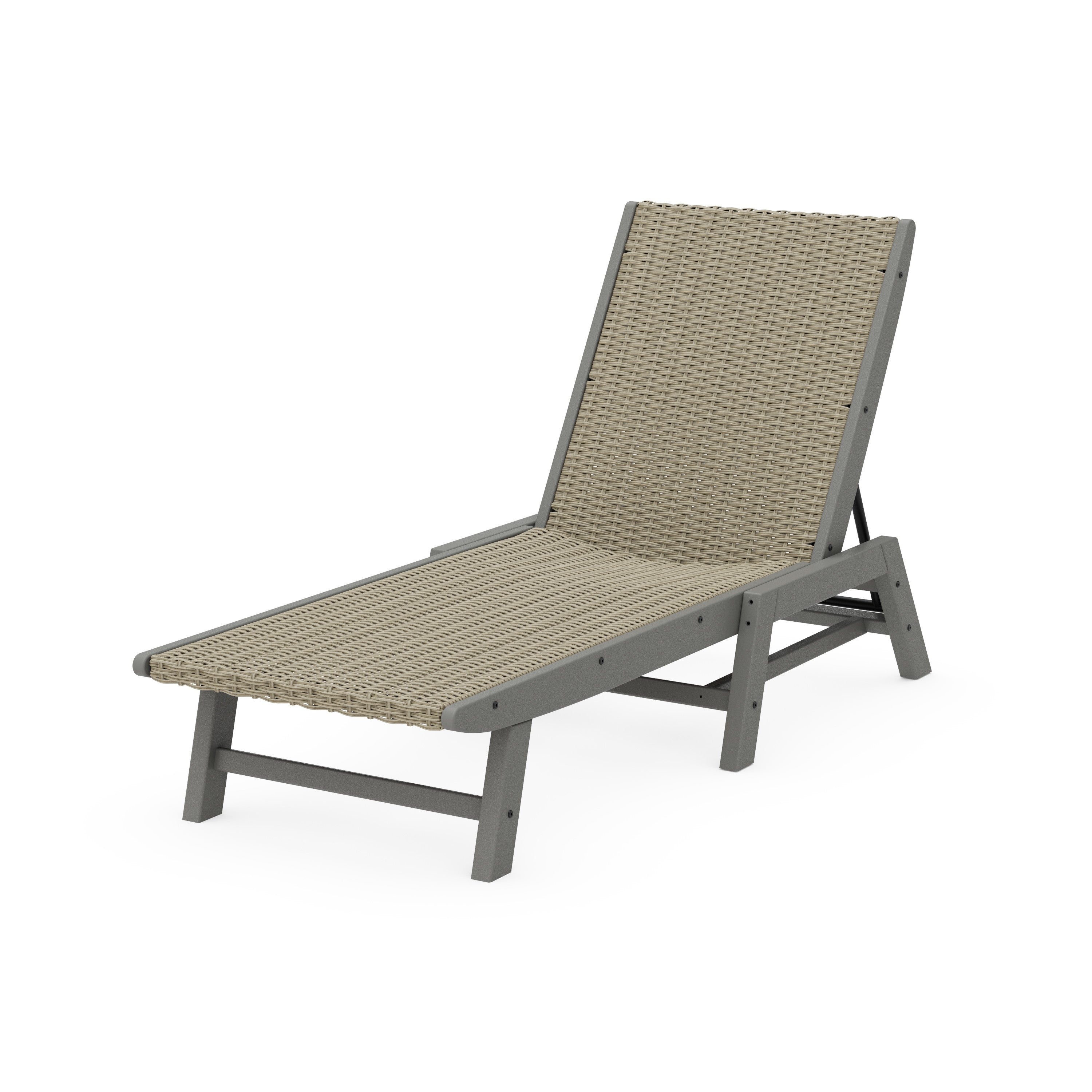 Coastal Woven Chaise