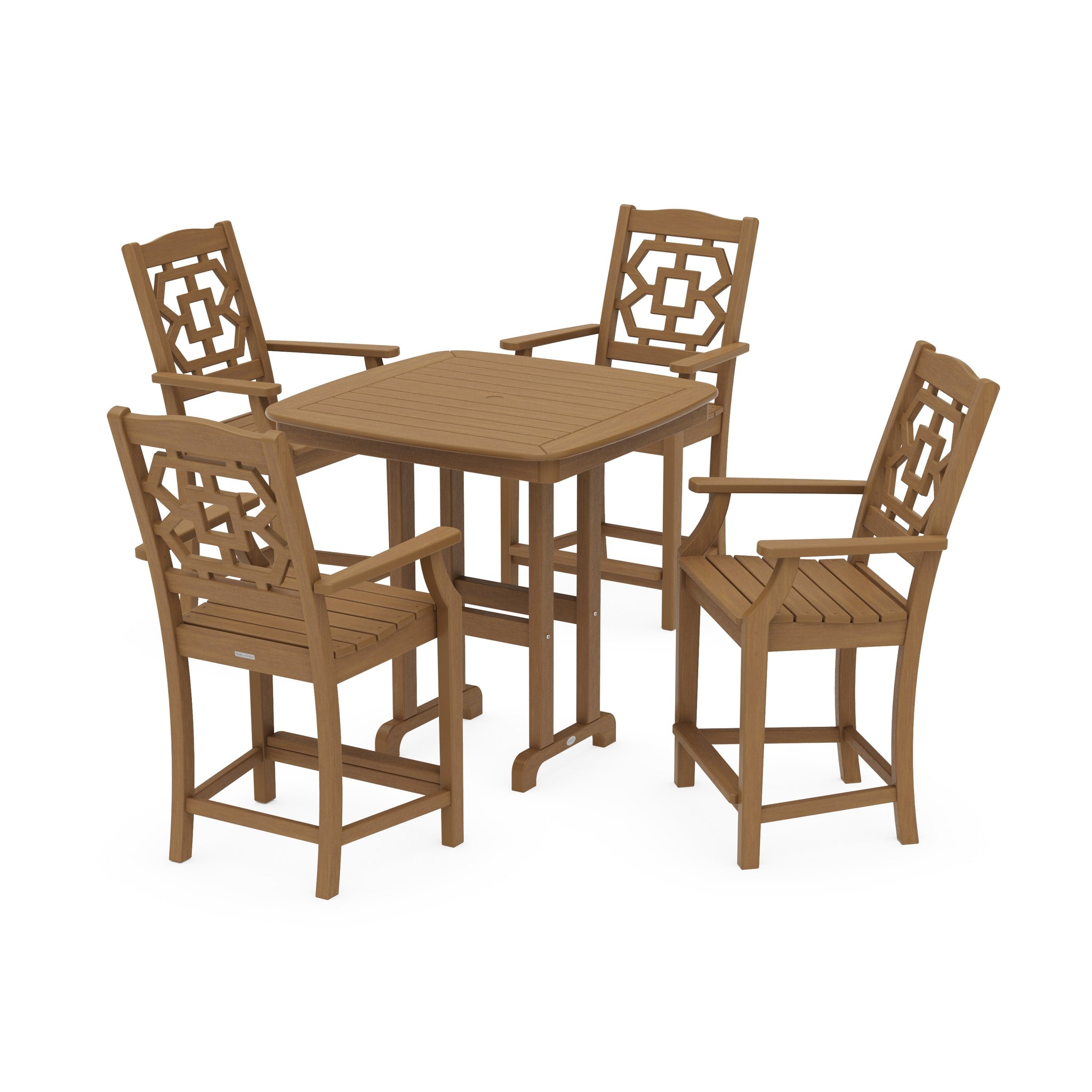 Chinoiserie 5-Piece Counter Set