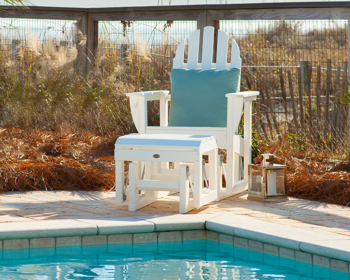 Classic Adirondack Glider Chair