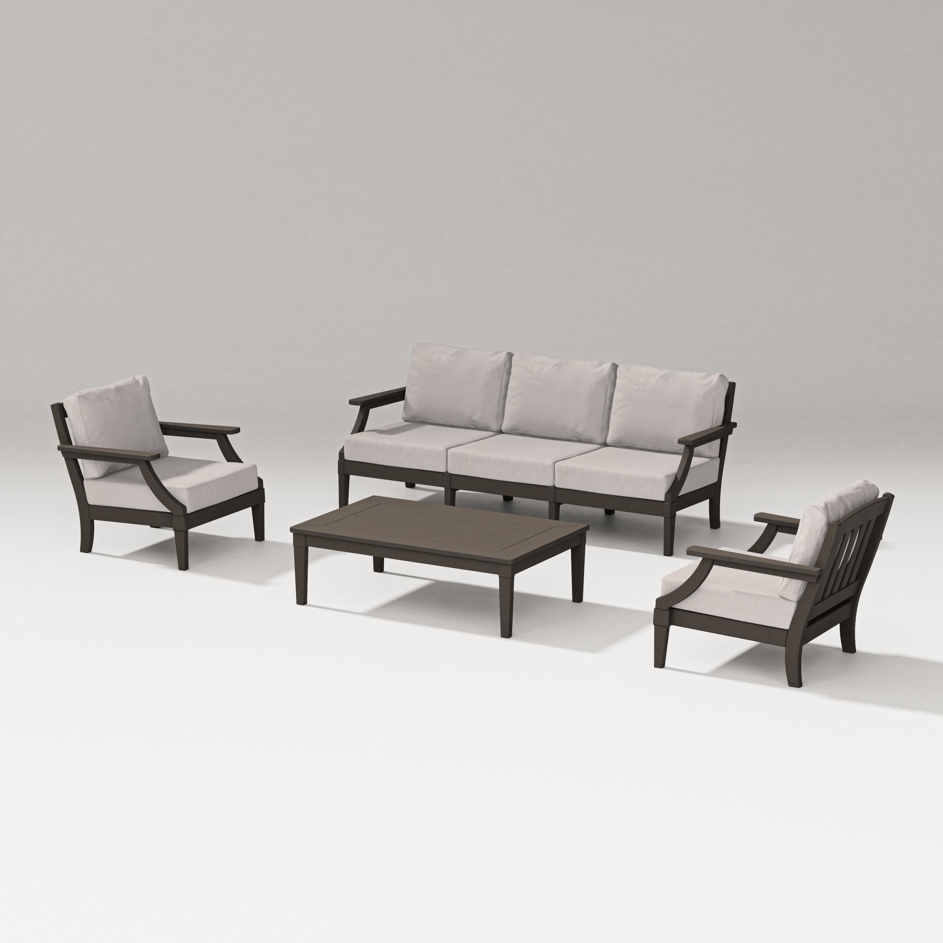 Estate 4-Piece Lounge Sofa Set