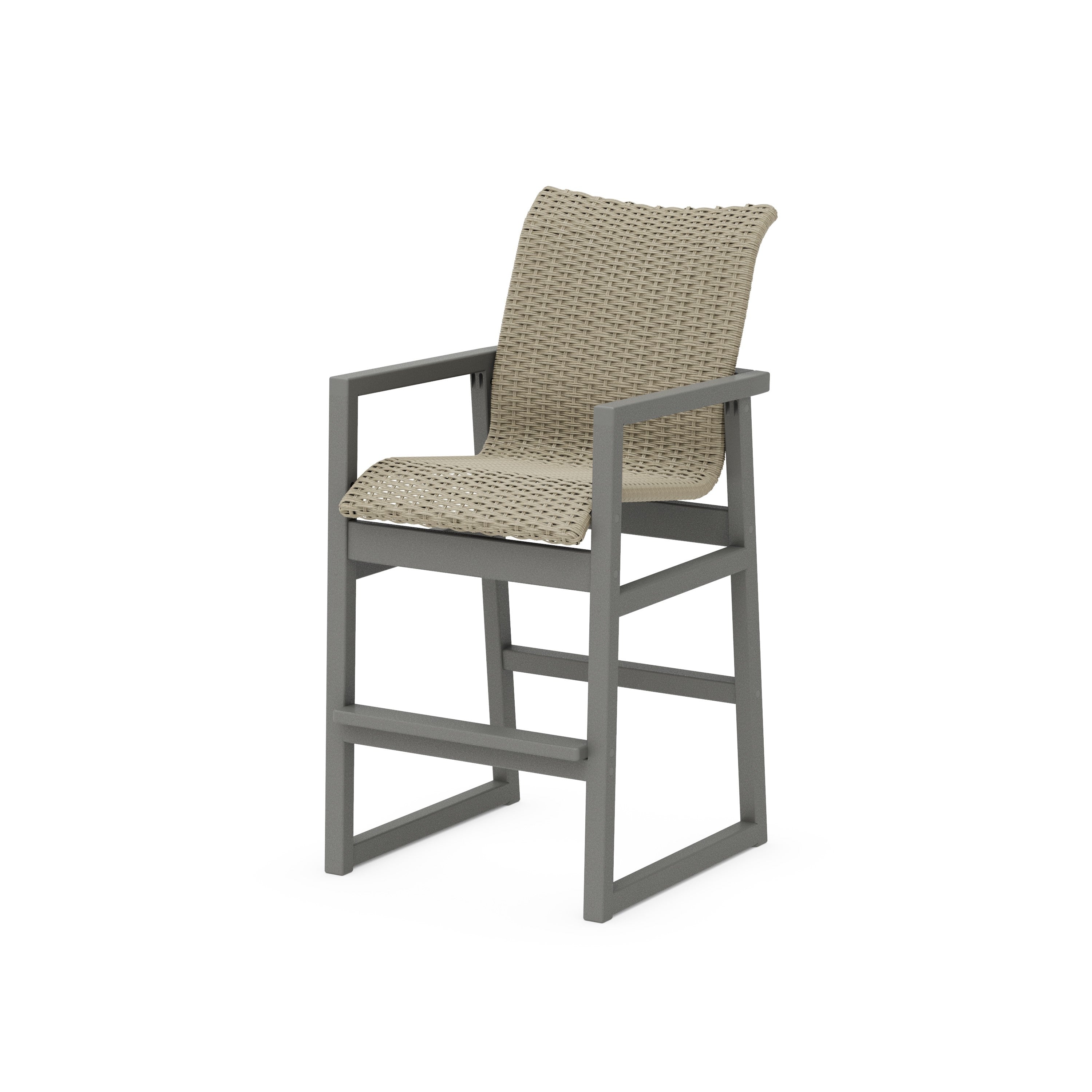 EDGE Woven Bar Arm Chair