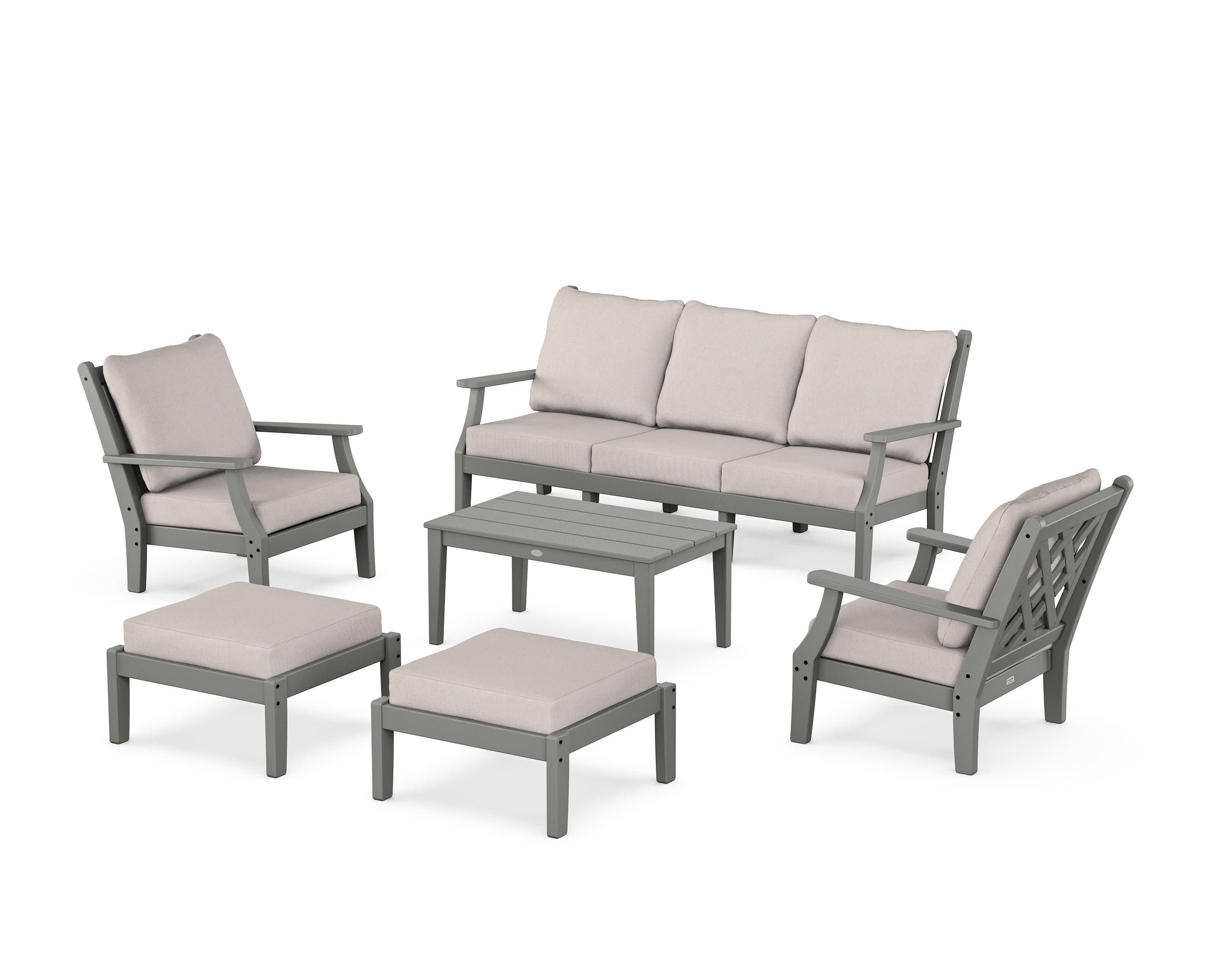 Wovendale 6-Piece Lounge Sofa Set