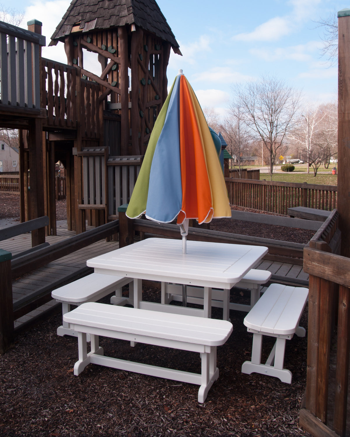 Park 48" Backless Bench