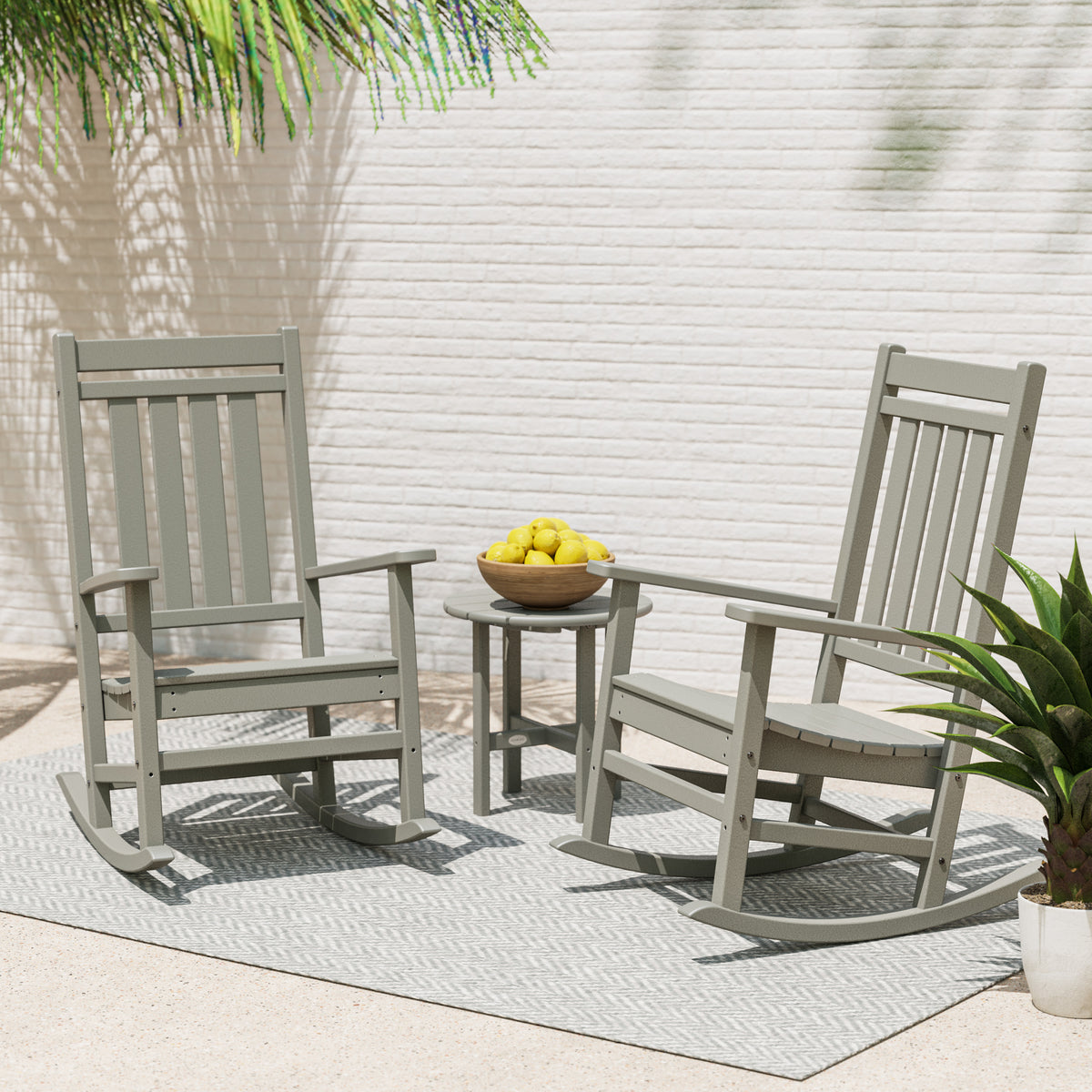 Estate 3-Piece Rocking Chair Set