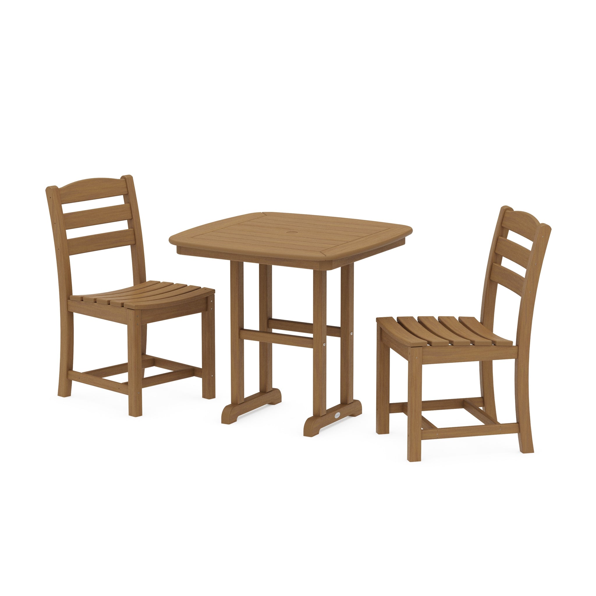 La Casa Café Side Chair 3-Piece Dining Set