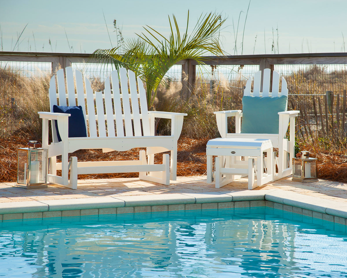 Classic Adirondack Glider Chair
