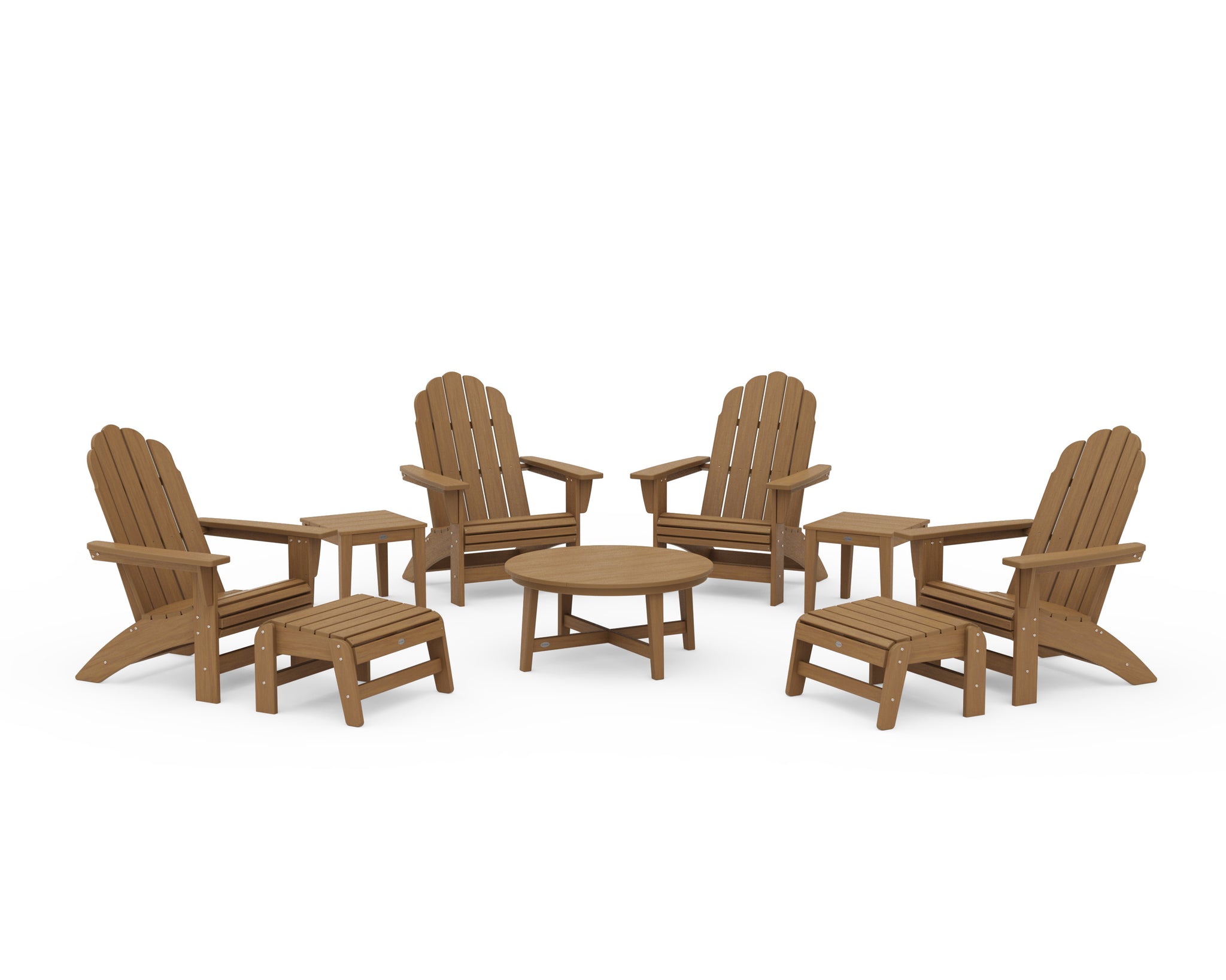 Vineyard Grand Adirondack 9-Piece Conversation Set