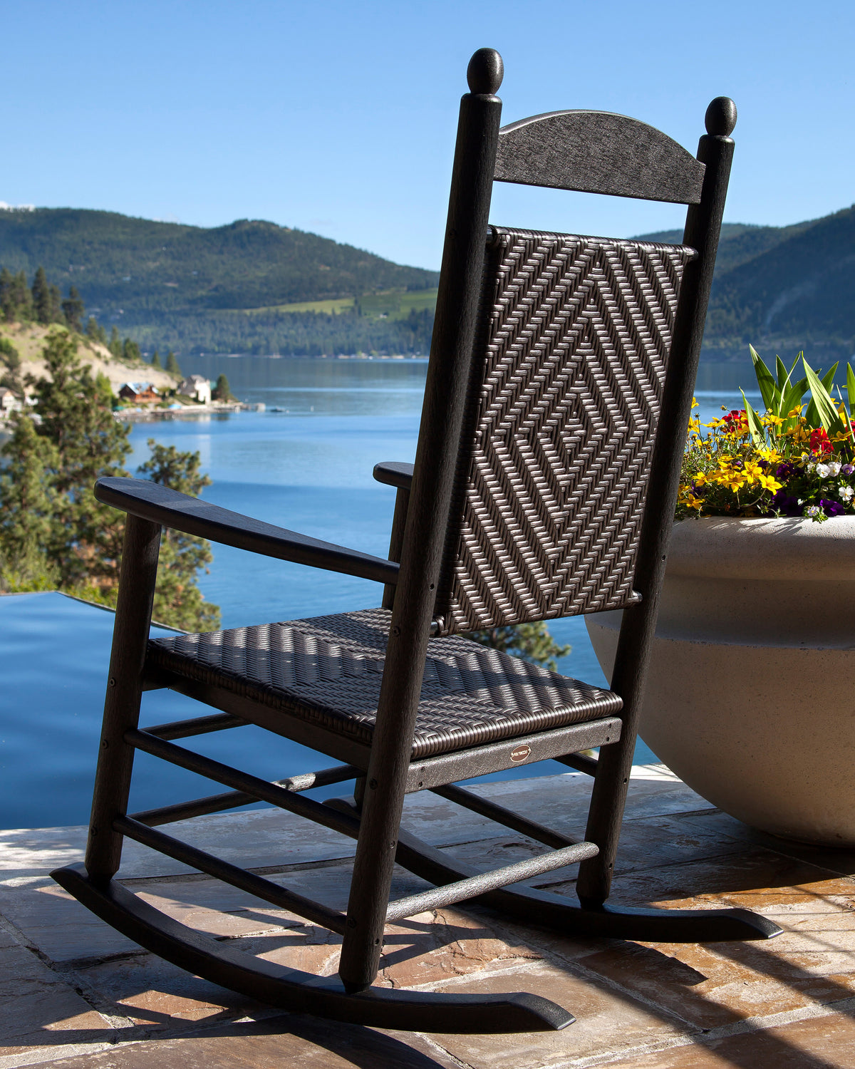 Jefferson Woven Rocking Chair