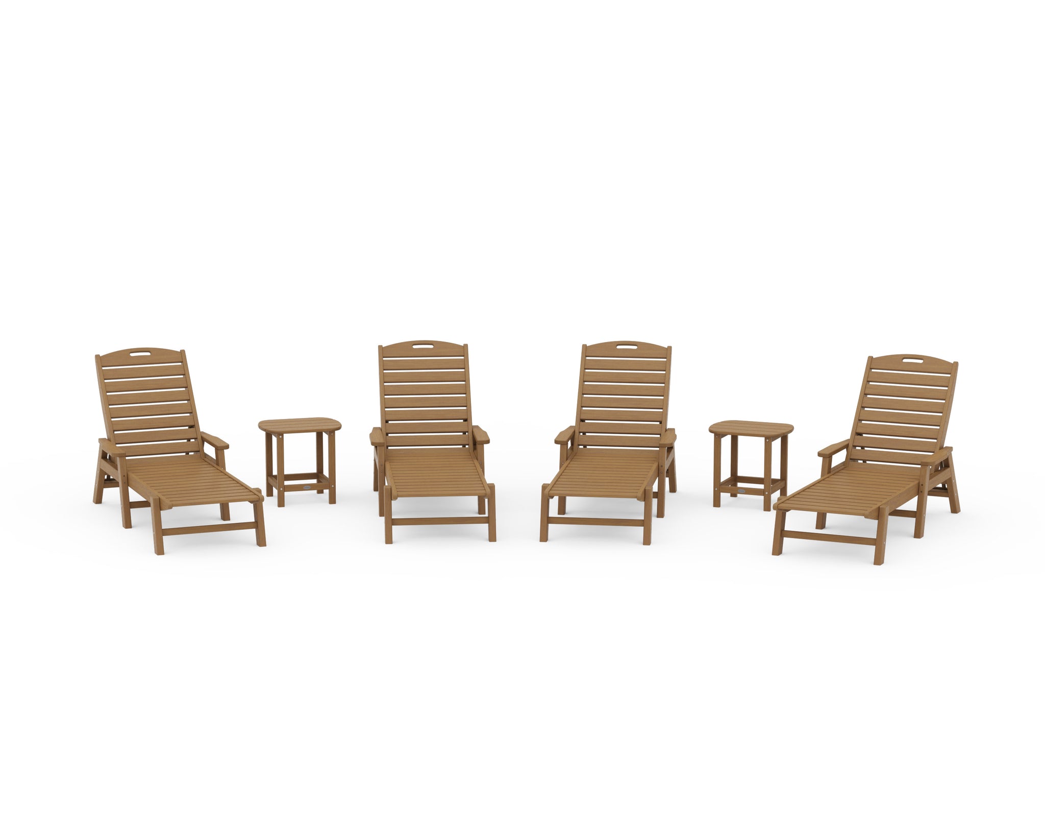 Nautical Chaise 6-Piece Set with Arms