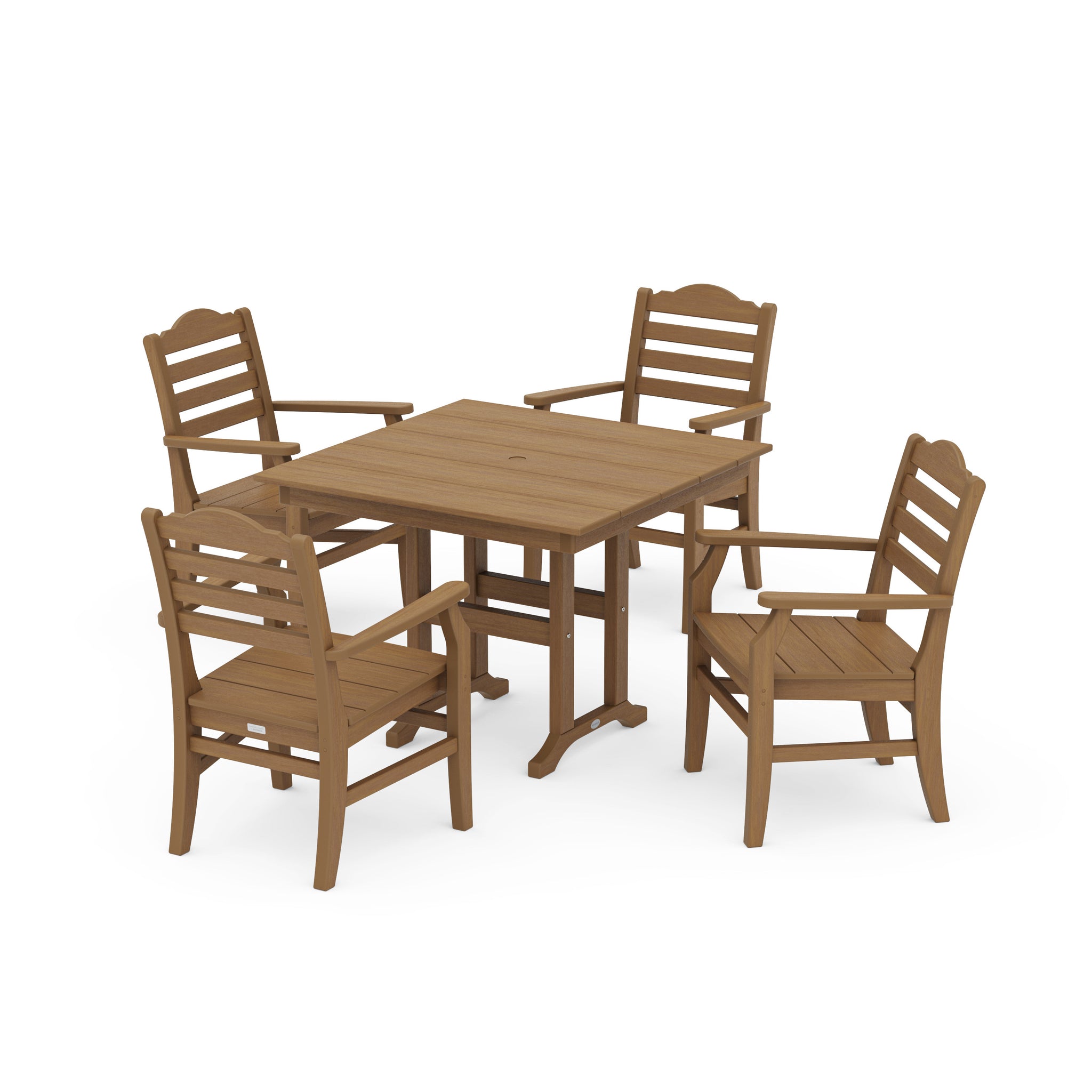 Savannah 5-Piece Farmhouse Dining Set