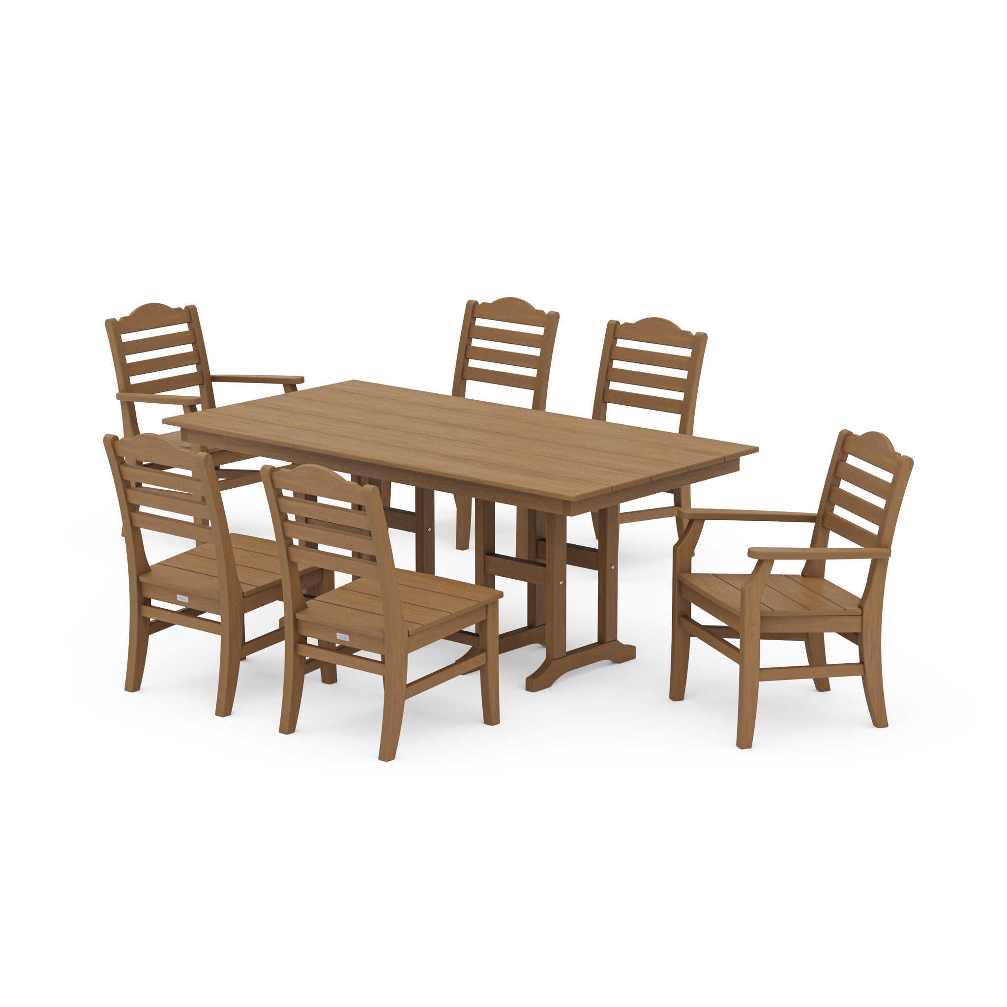 Savannah 7-Piece Farmhouse Dining Set
