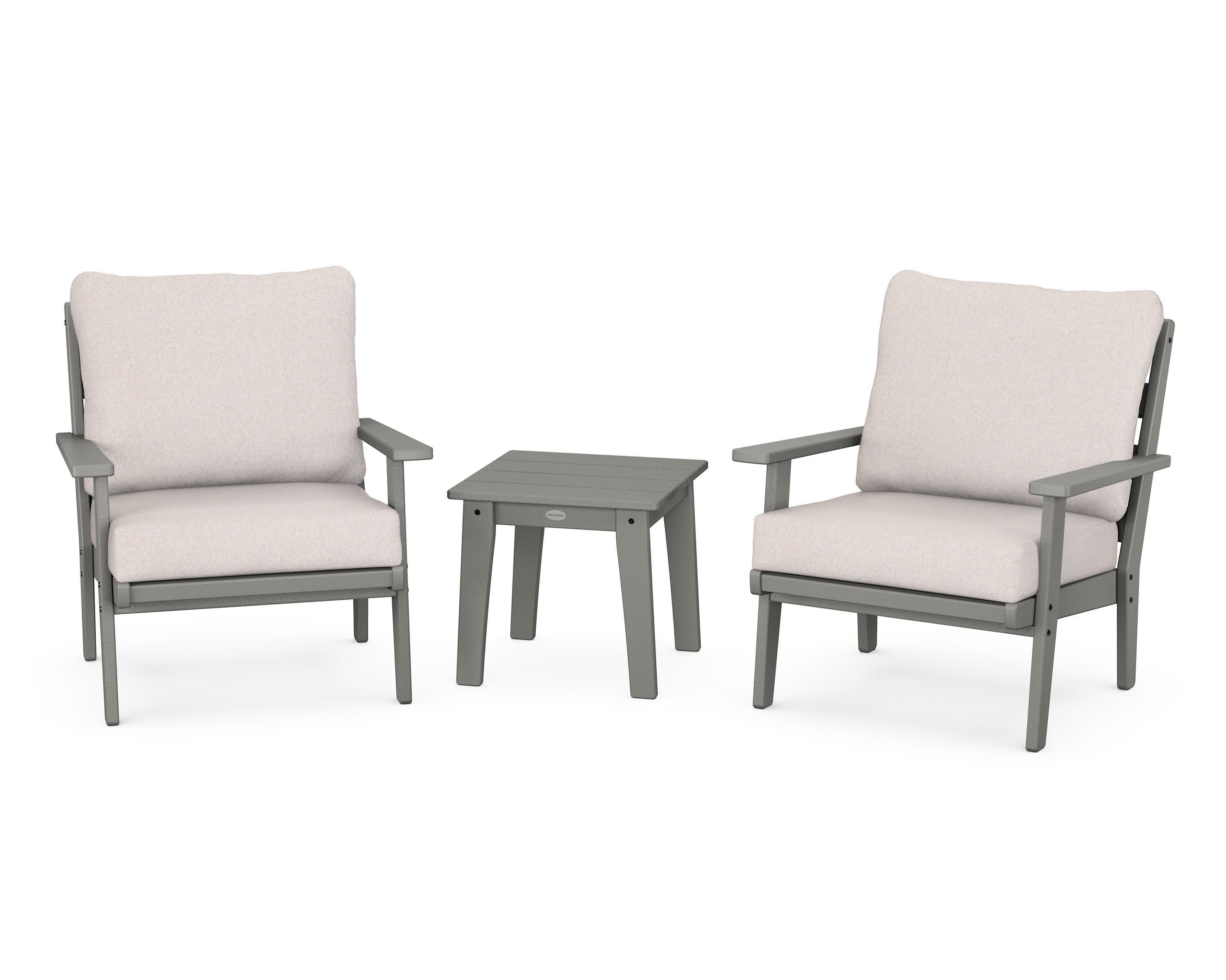 Grant Park 3-Piece Deep Seating Set