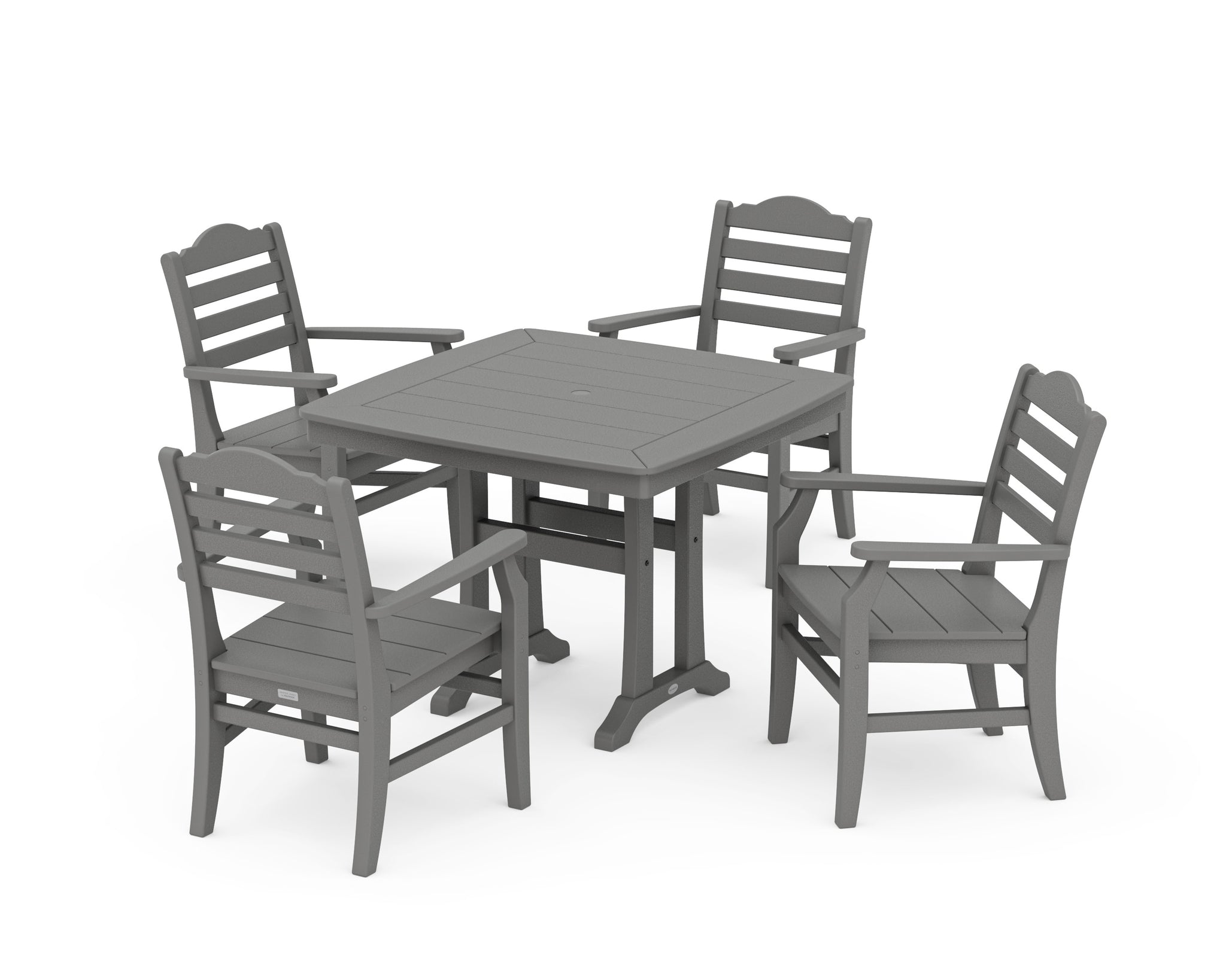 Savannah 5-Piece Dining Set with Trestle Legs
