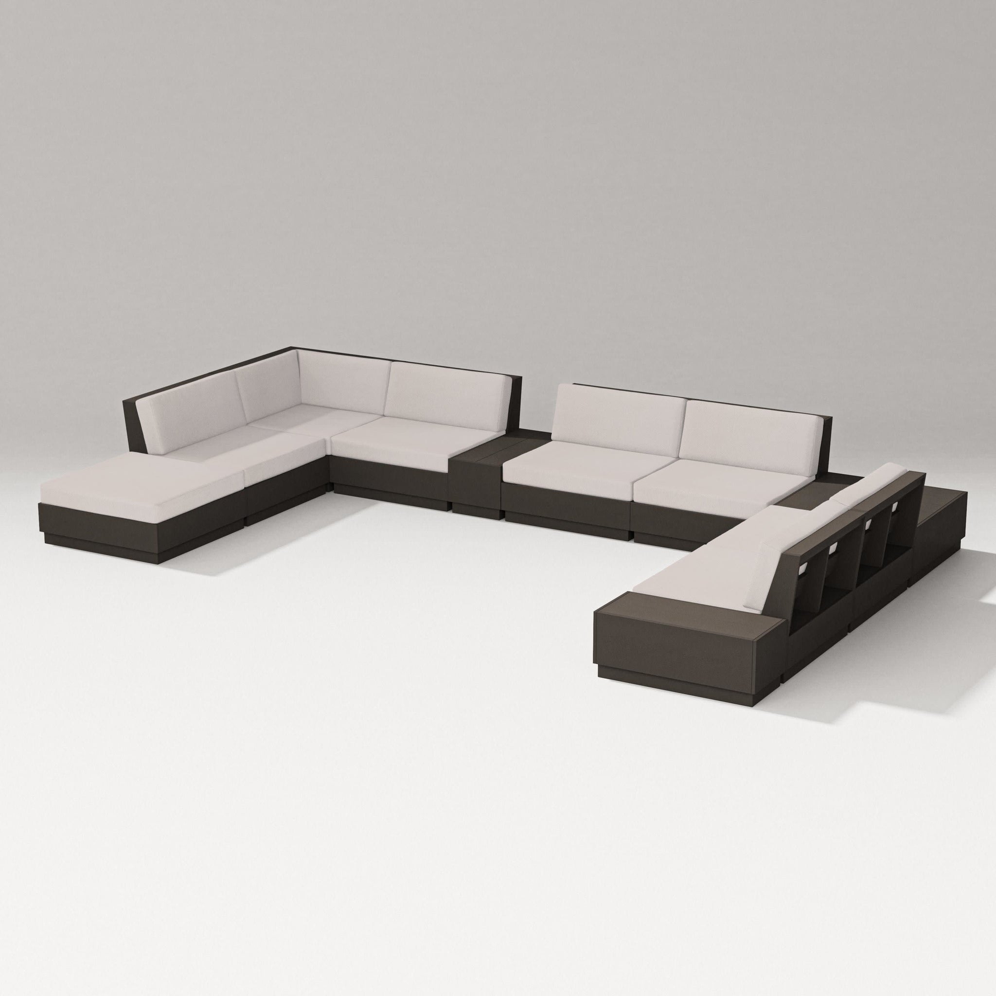 Elevate 11-Piece Conversation Sectional Set