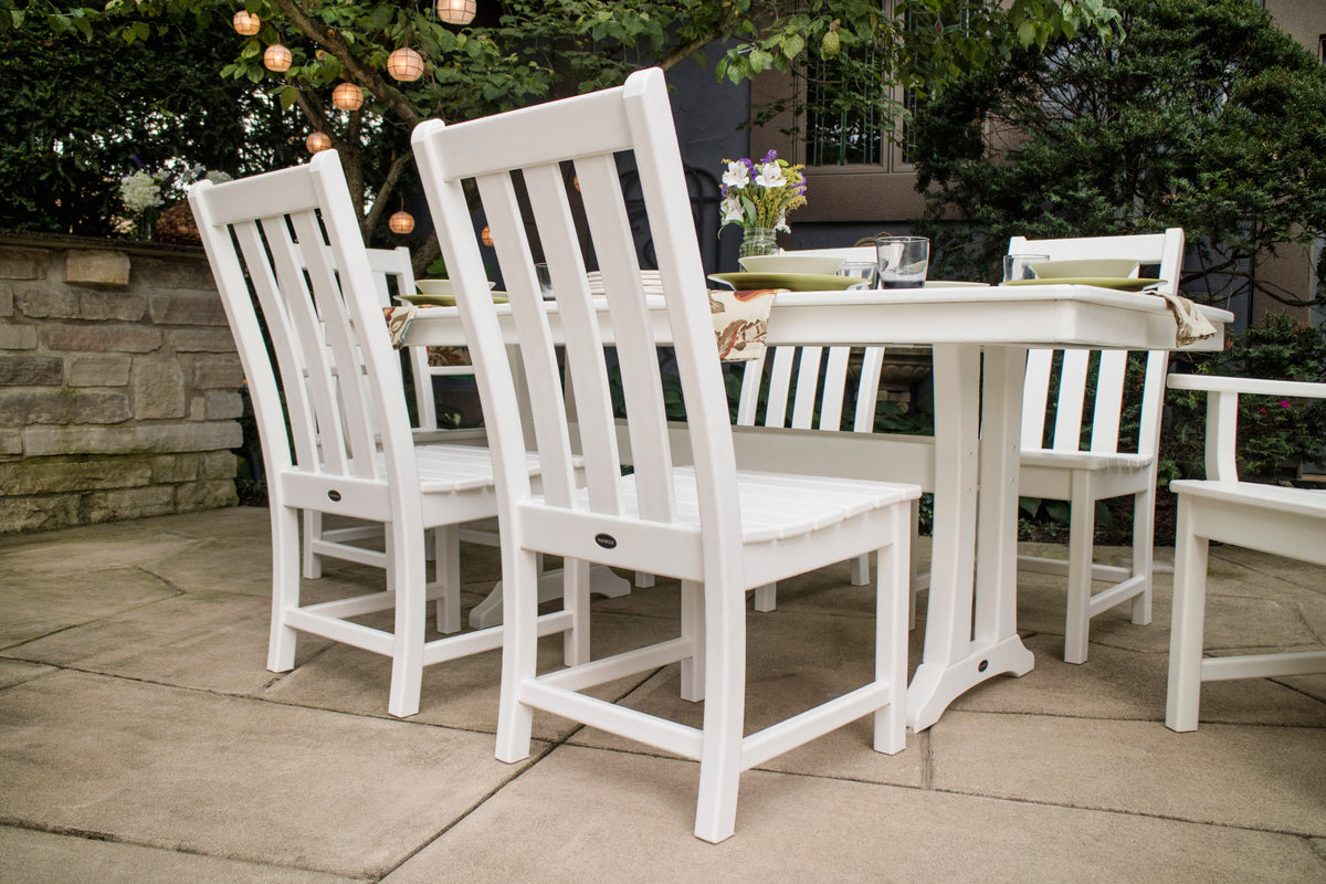 Vineyard 7-Piece Dining Set with Trestle Legs