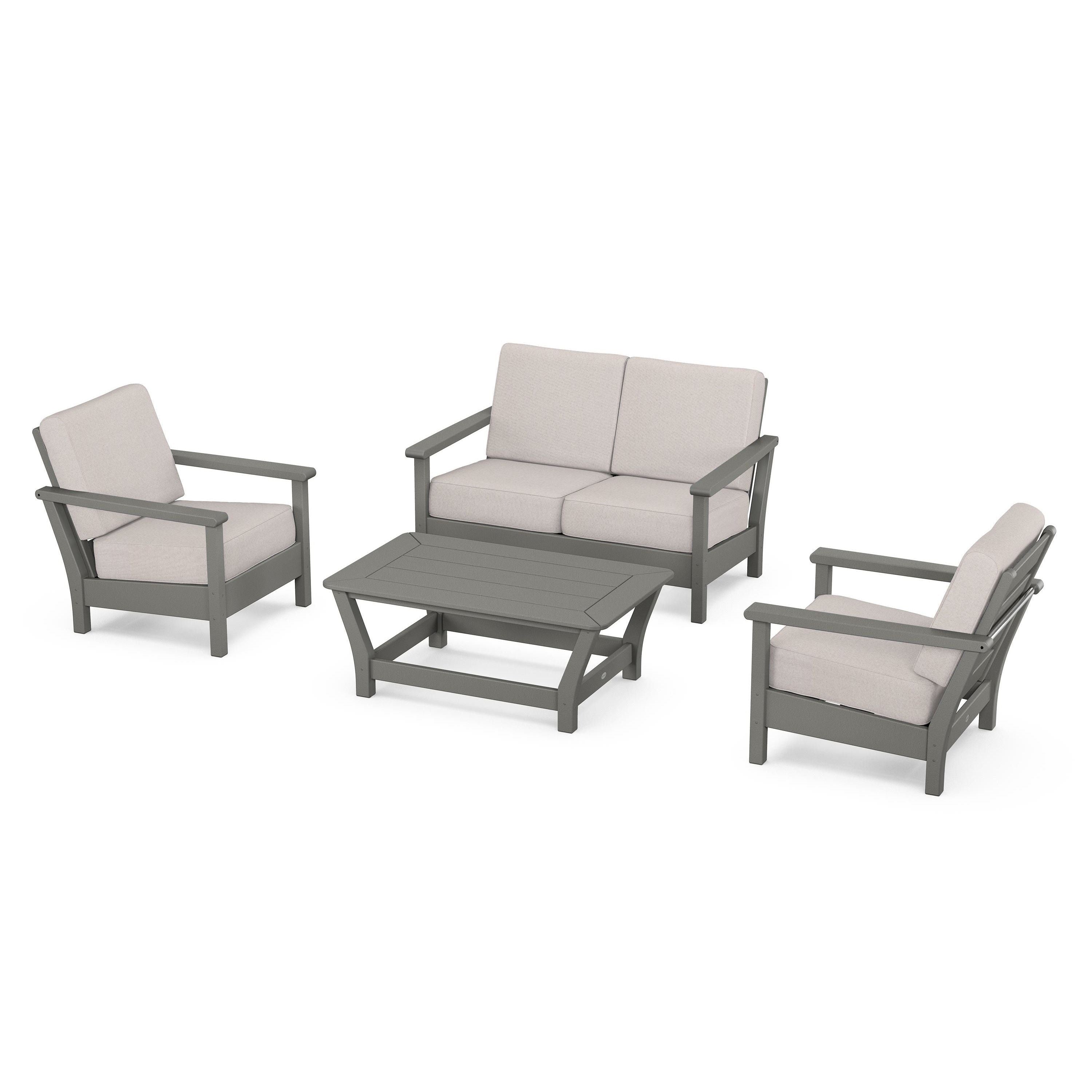 Harbour 4-Piece Deep Seating Set