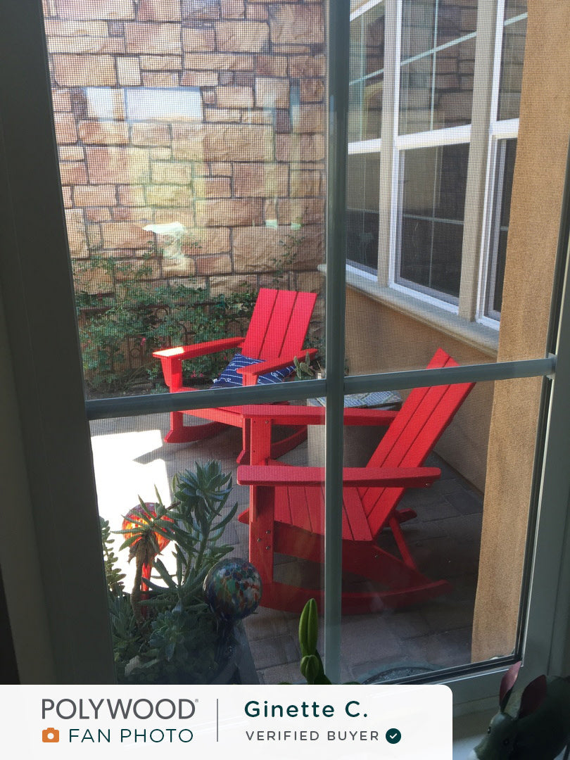Modern Adirondack Rocking Chair