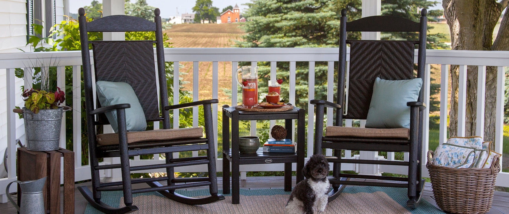 POLYWOOD Wraparound Porch Makeover
