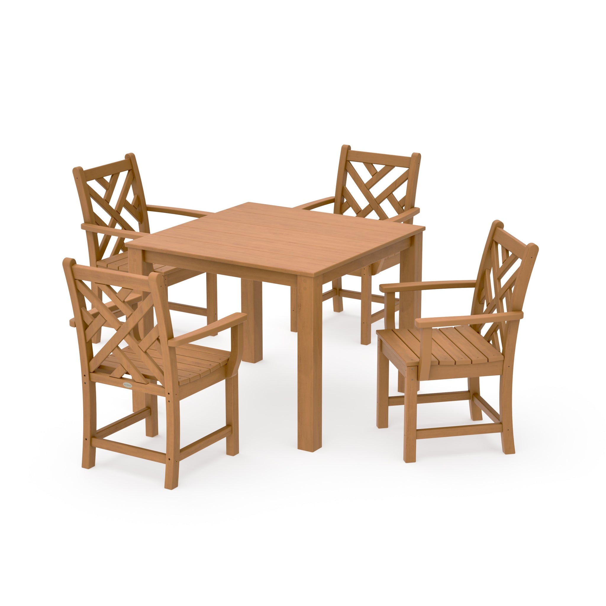 Chippendale 5-Piece Parsons Dining Set