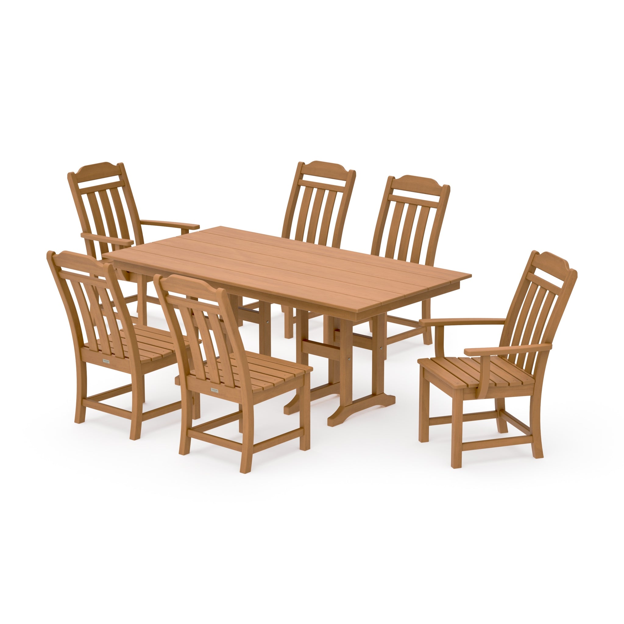 Cottage 7-Piece Farmhouse Dining Set