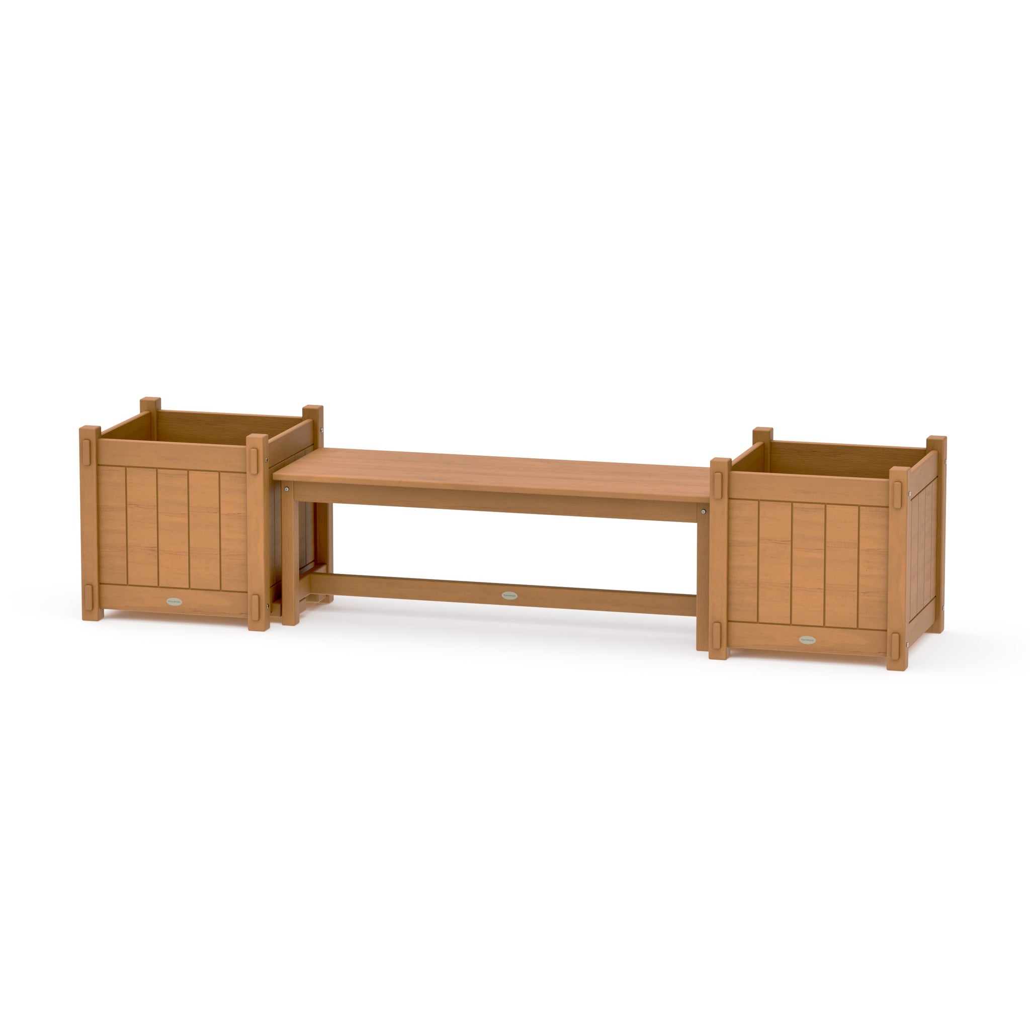 48" Vineyard Straight Planter Bench Set - Large