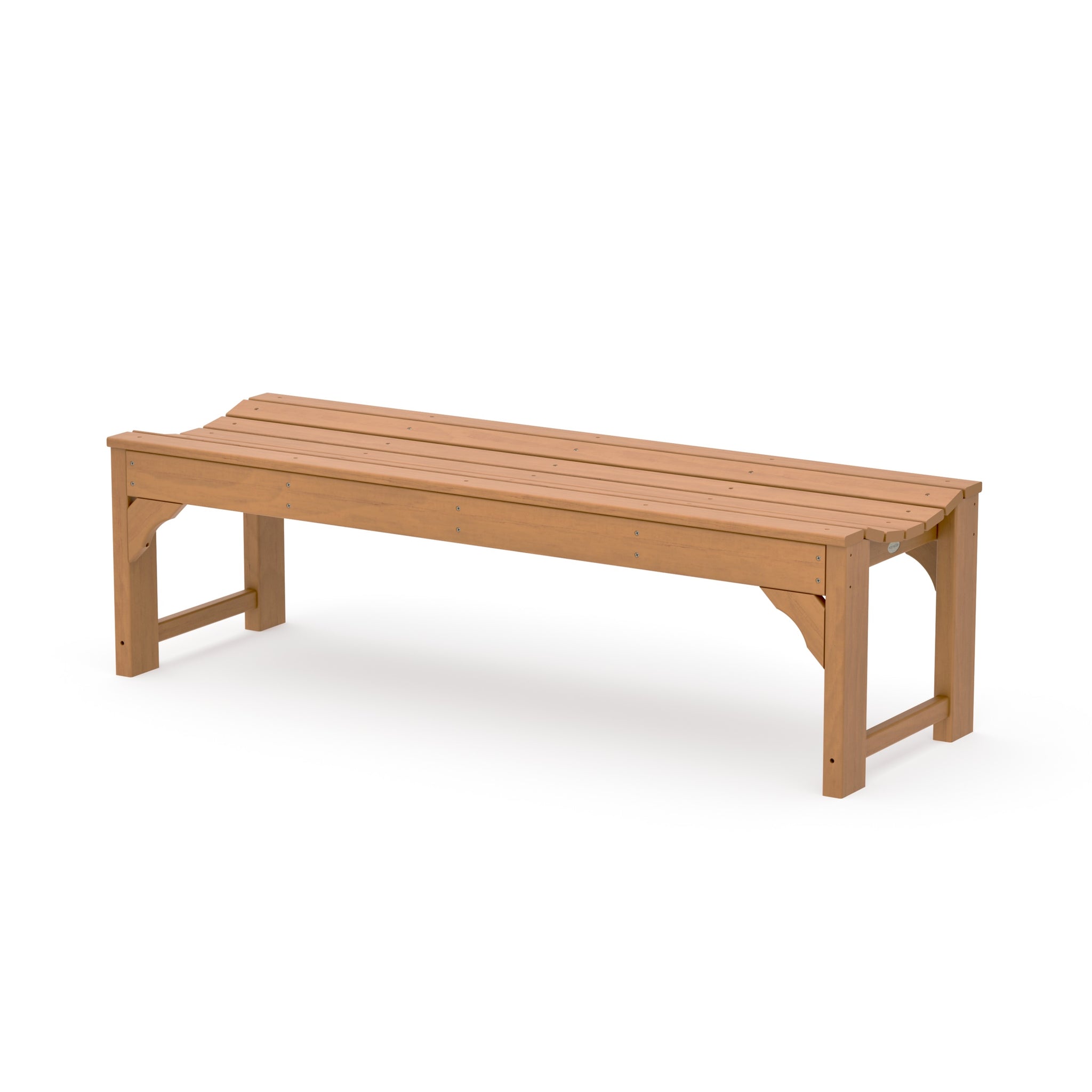Traditional Garden 60" Backless Bench