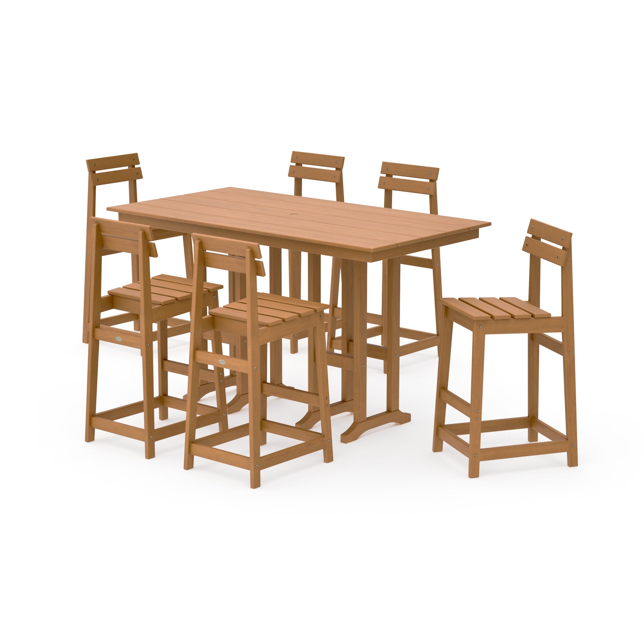 Modern Studio Plaza Bar Chair 7-Piece Set
