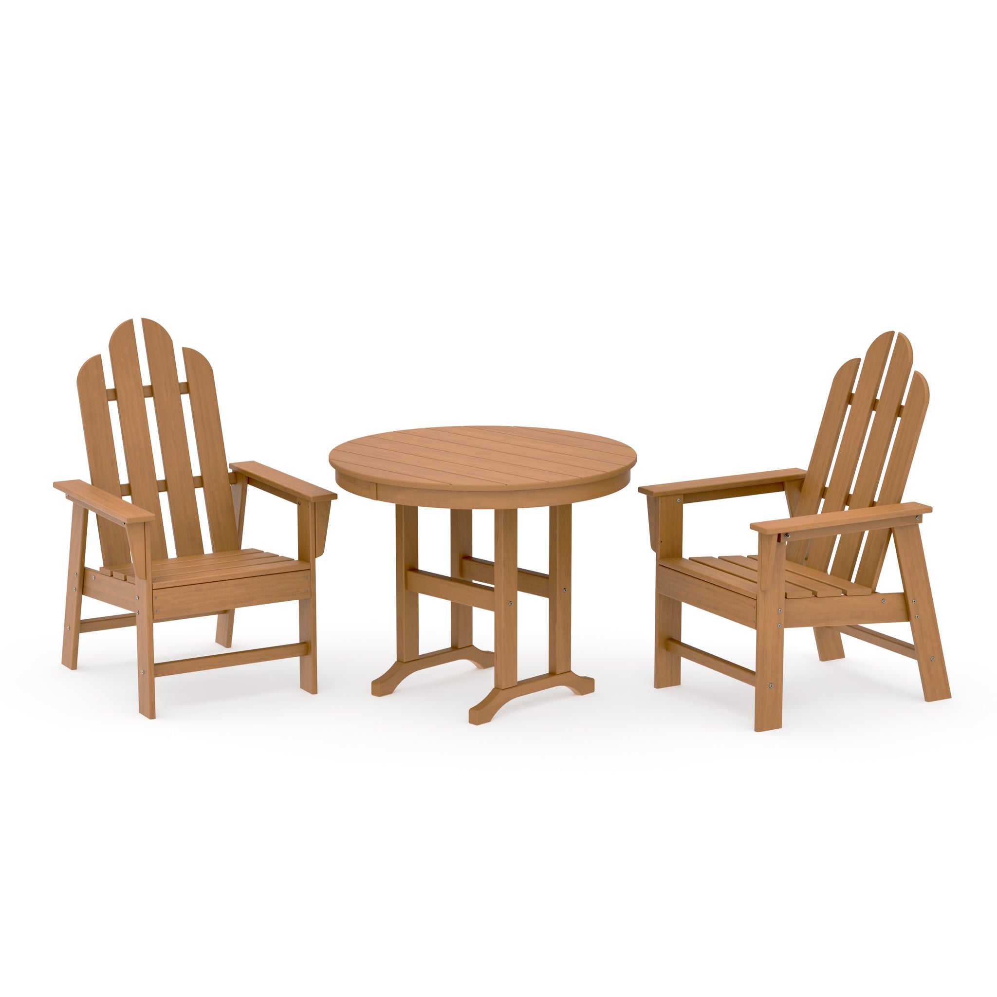 Long Island 3-Piece Round Dining Set