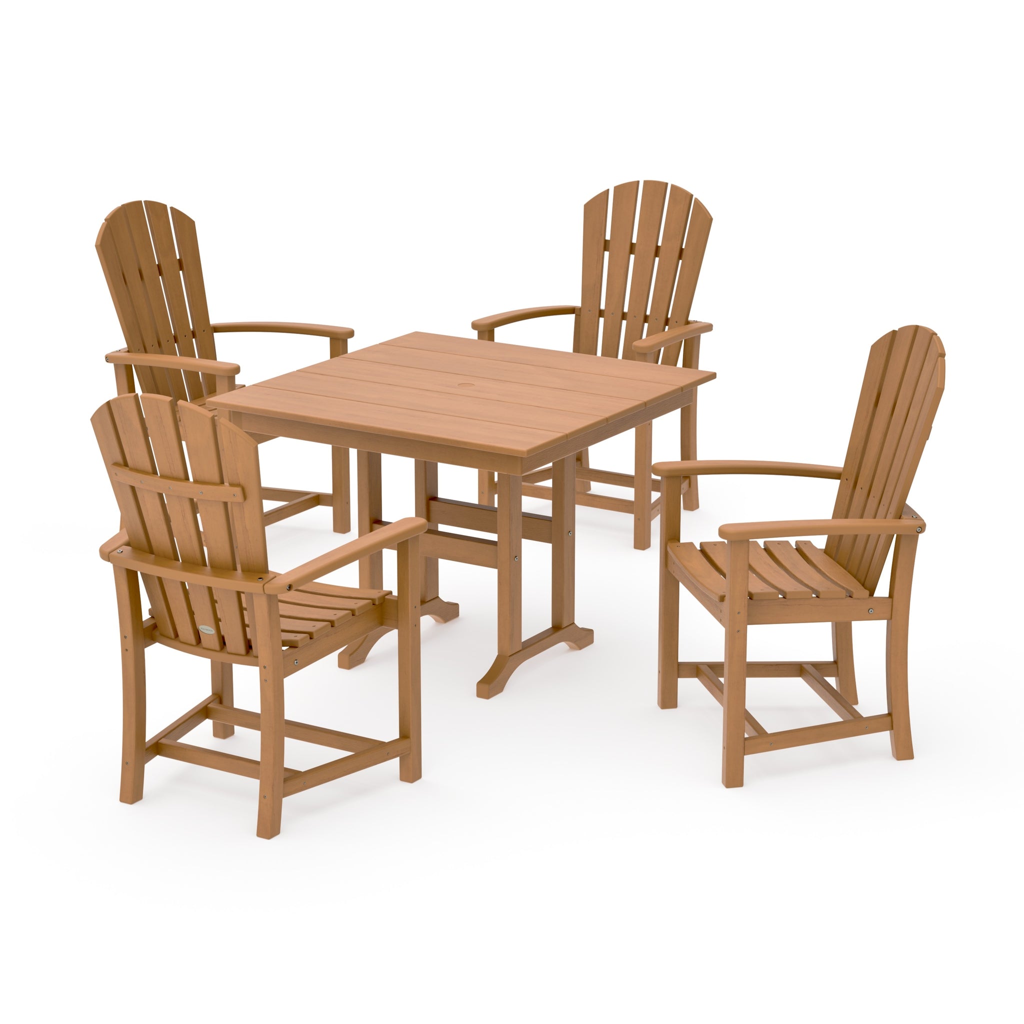 Palm Coast 5-Piece Farmhouse Dining Set