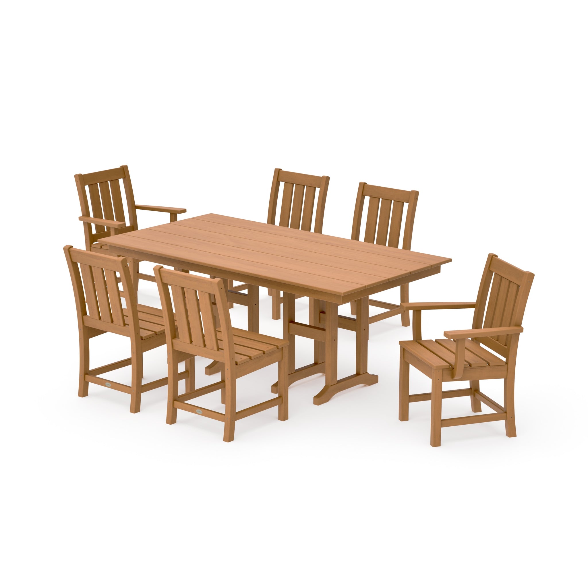 Oxford 7-Piece Farmhouse Dining Set