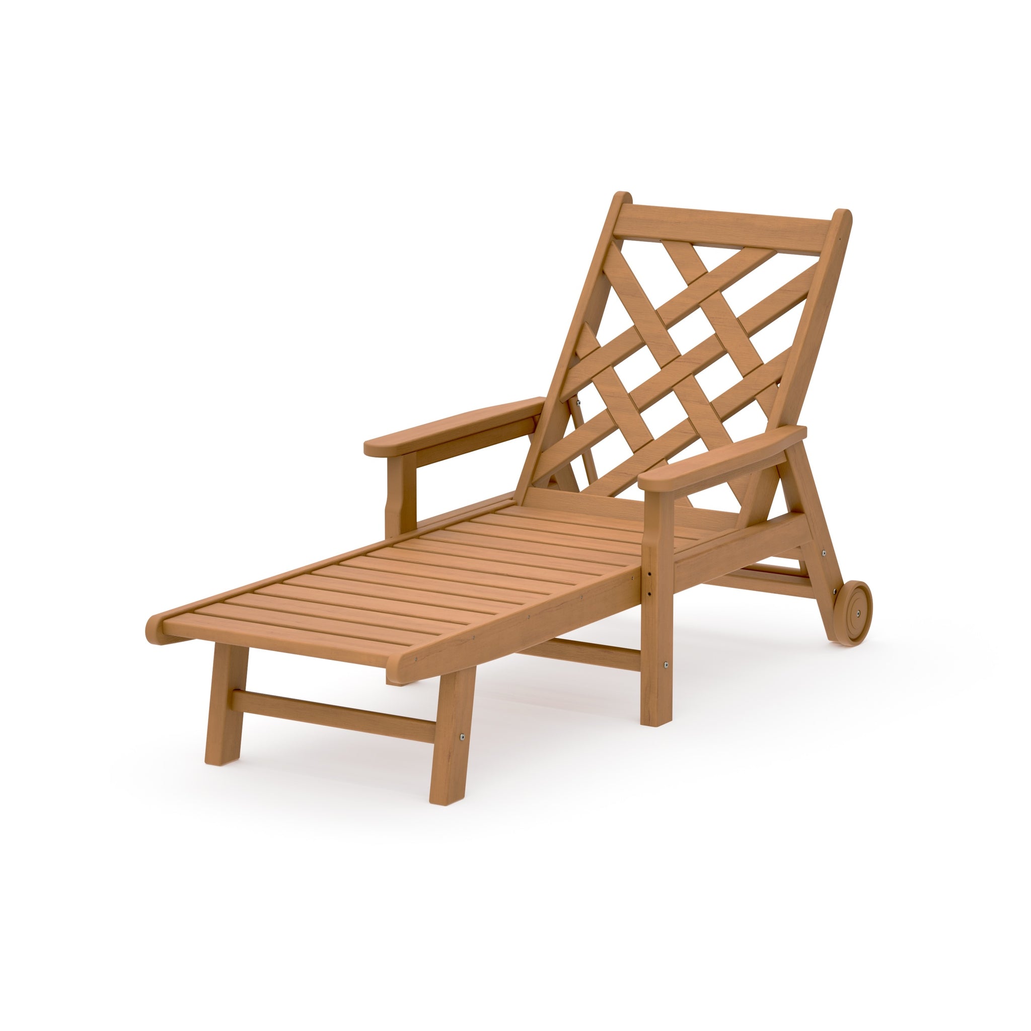 Wovendale Chaise with Arms and Wheels