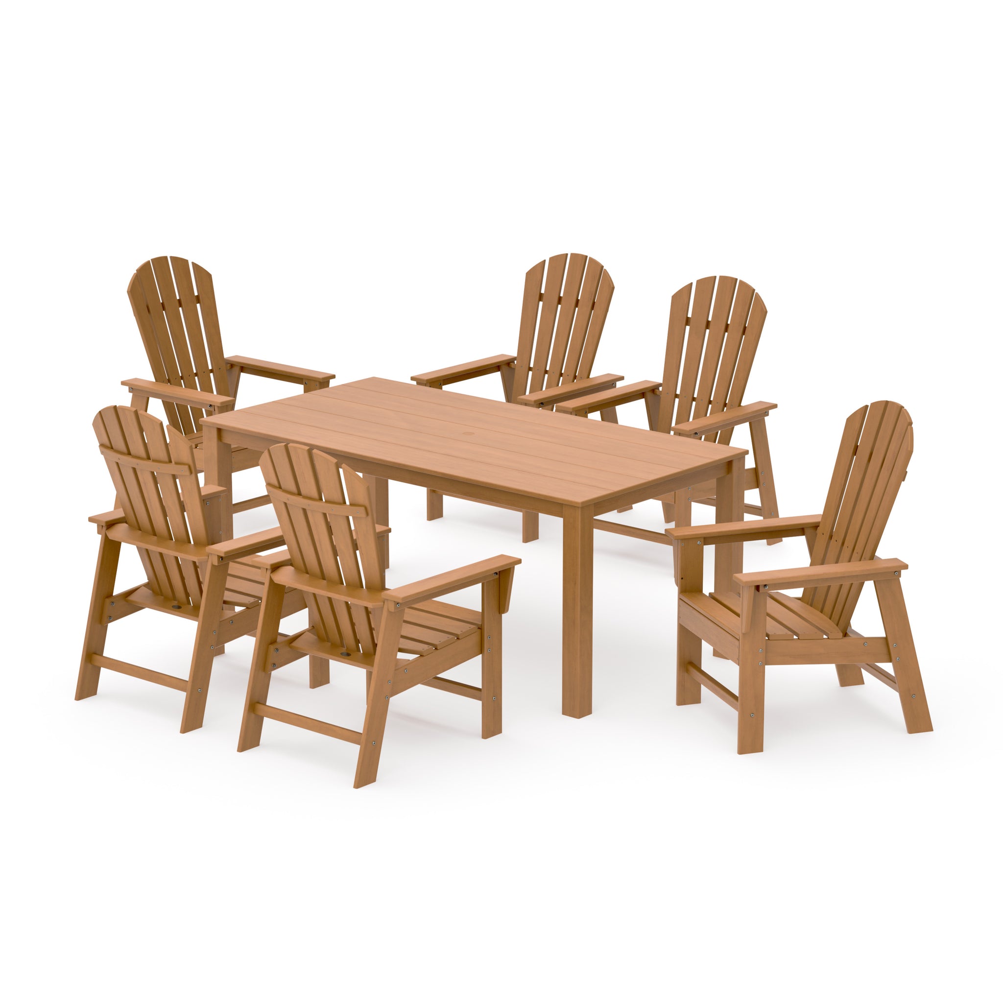 South Beach 7-Piece Parsons Dining Set