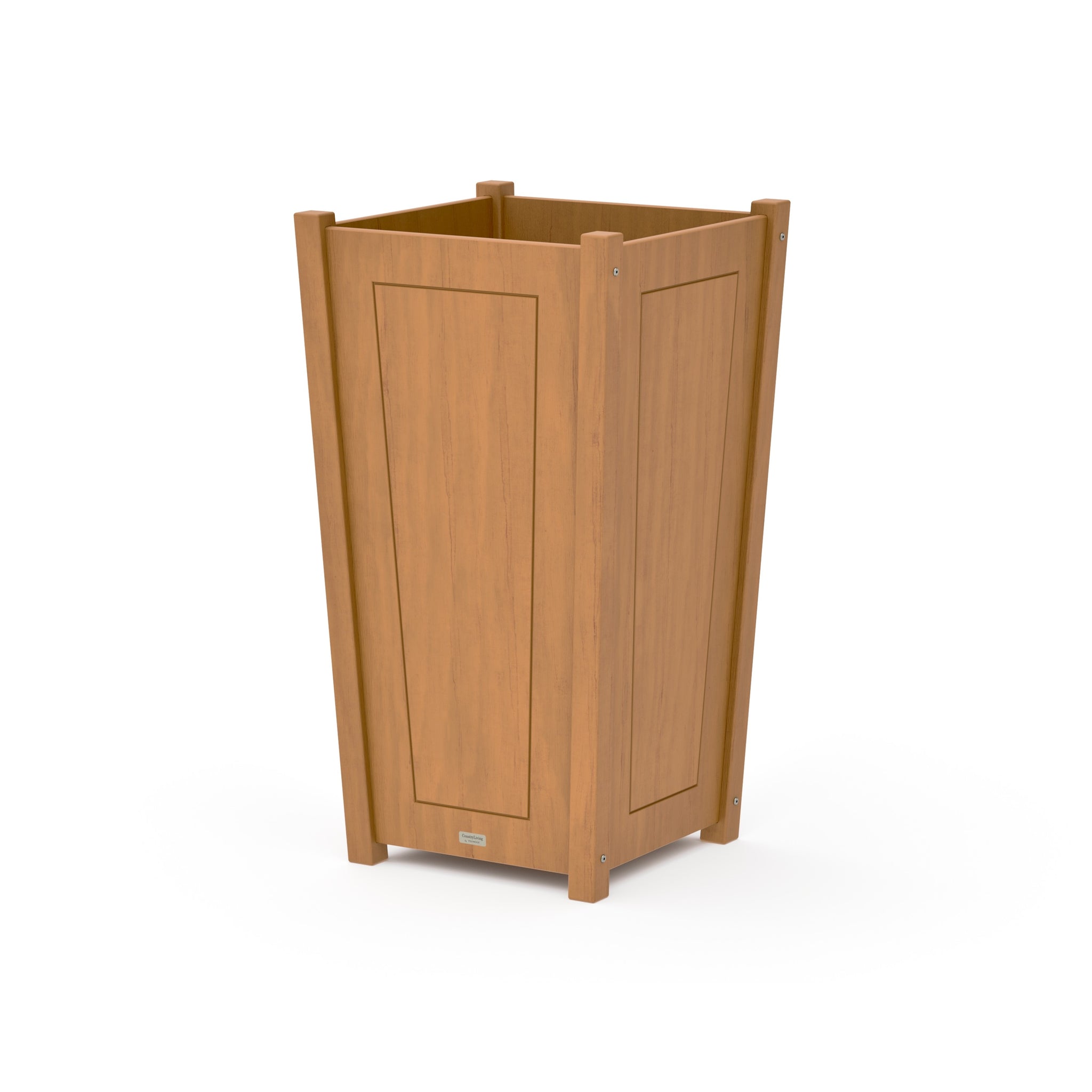 Country Living Large Tapered Square Tall Planter Box