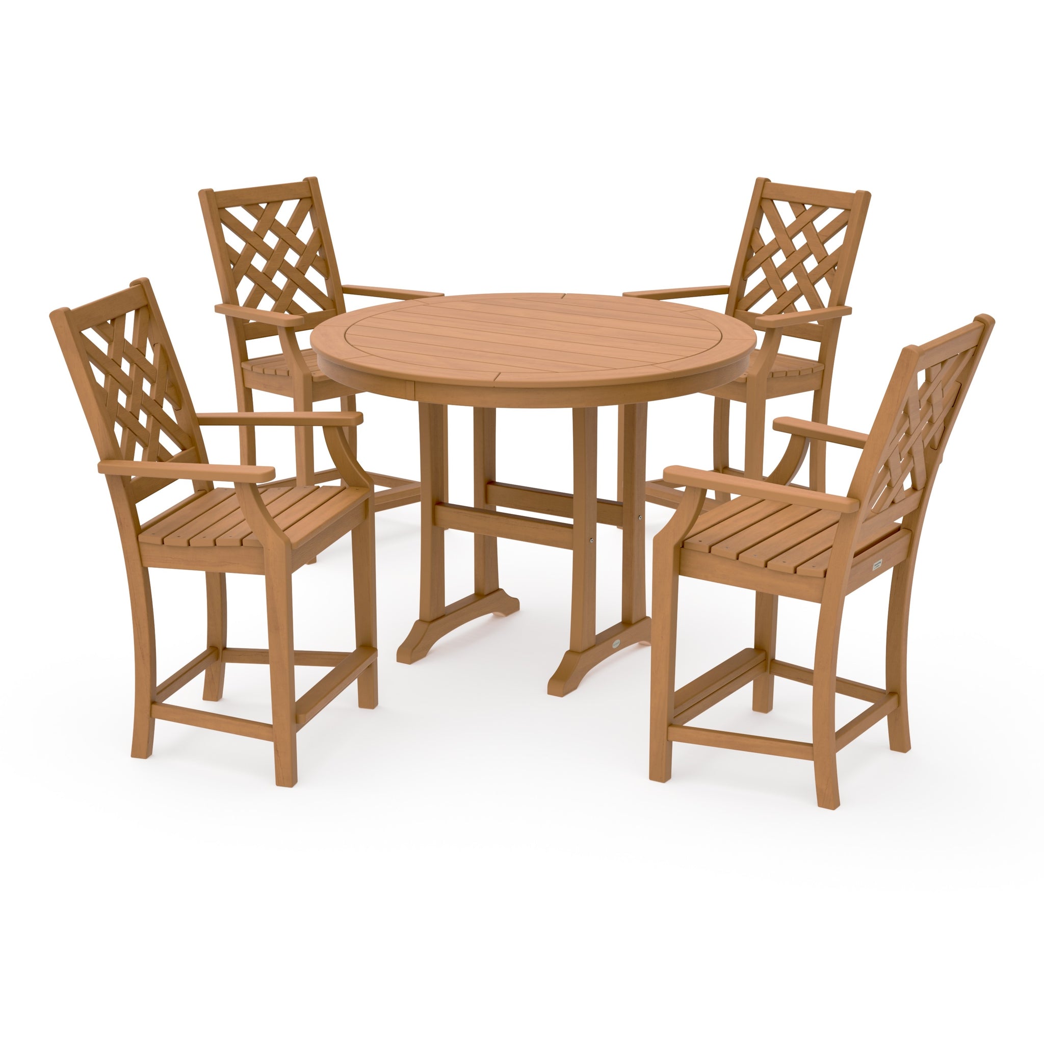 Wovendale 5-Piece Round Counter Set