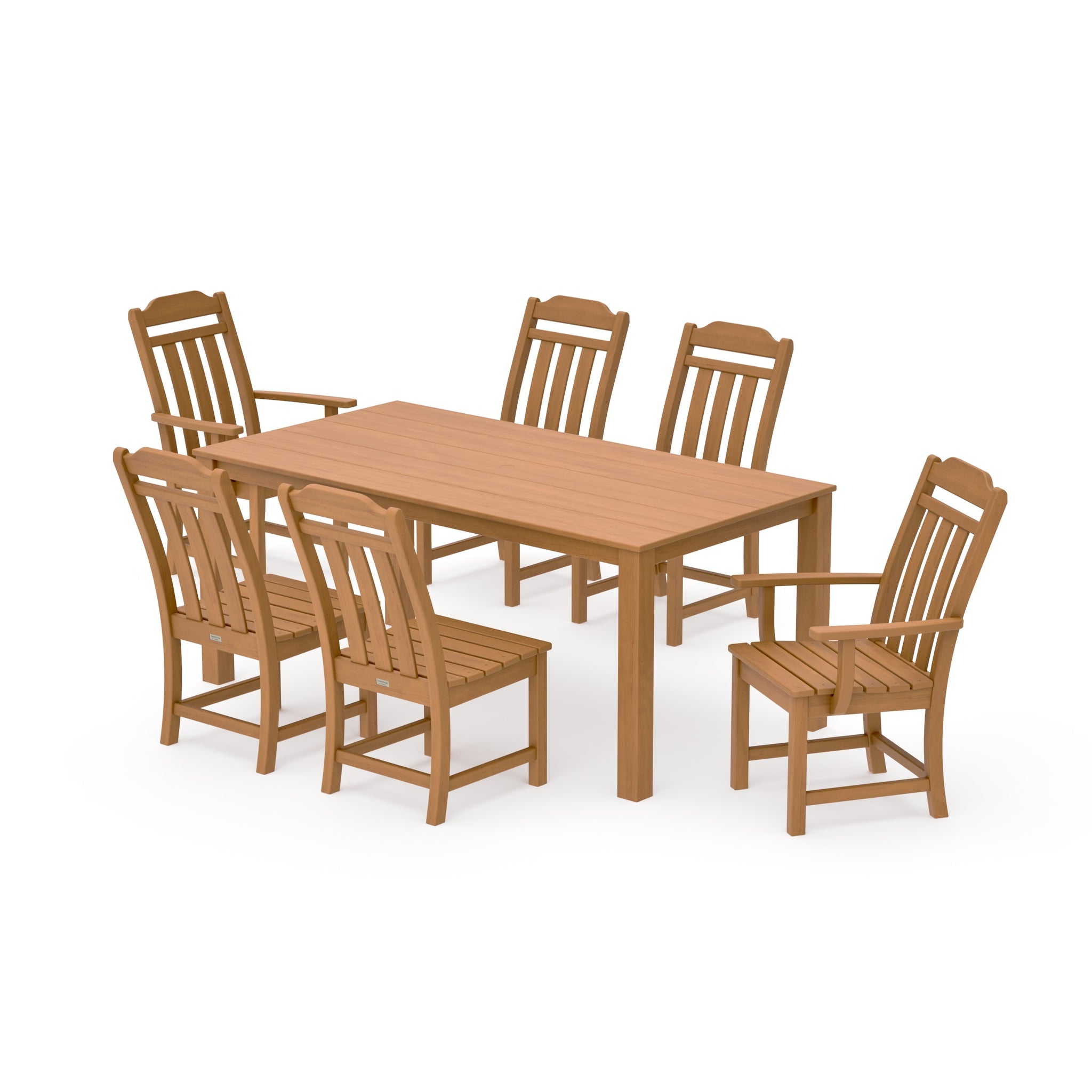 Cottage 7-Piece Parsons Dining Set